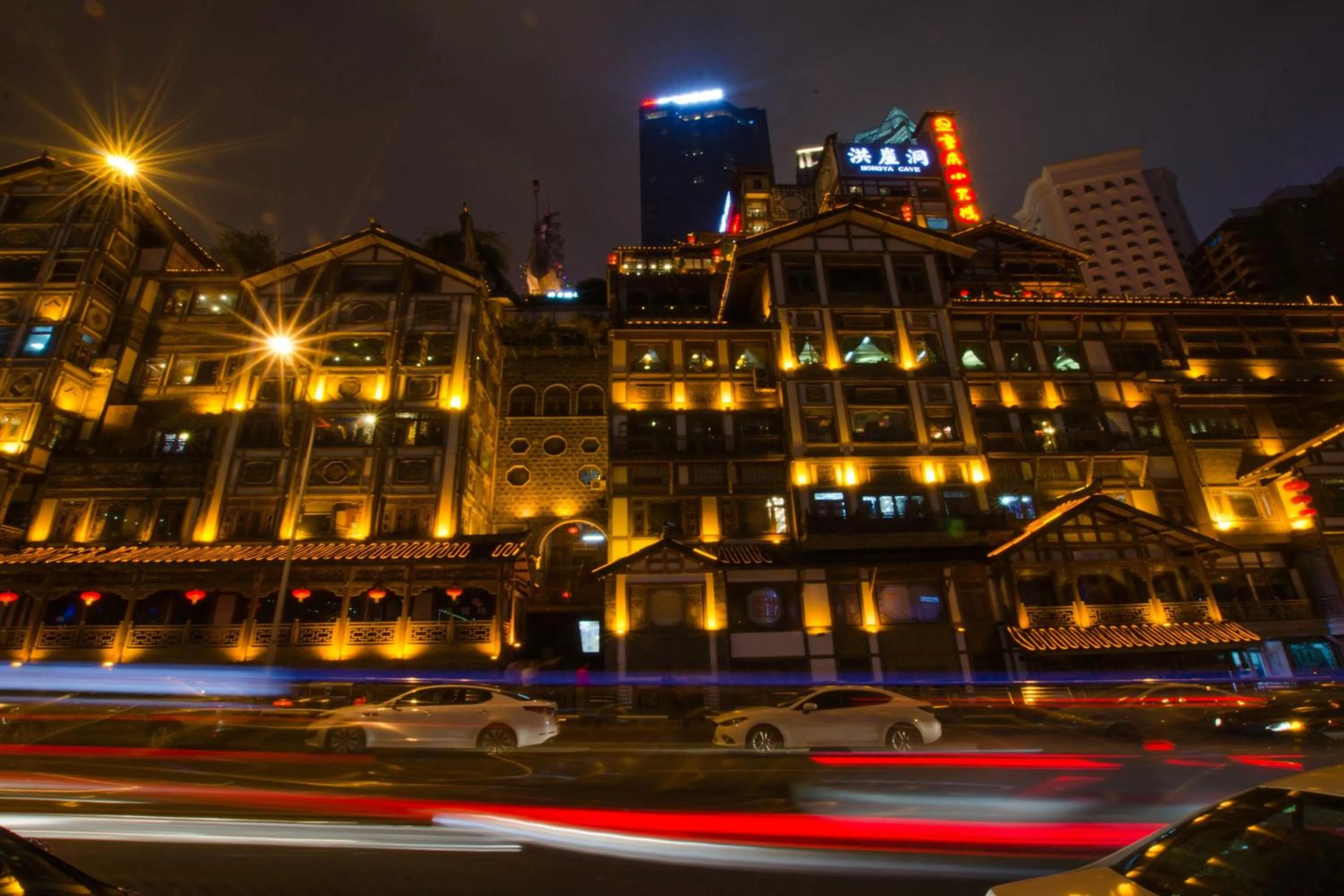 Nearby landmark in Xus Residential Apartment Near Jiefangbei and Hongya Cave In The City Centre