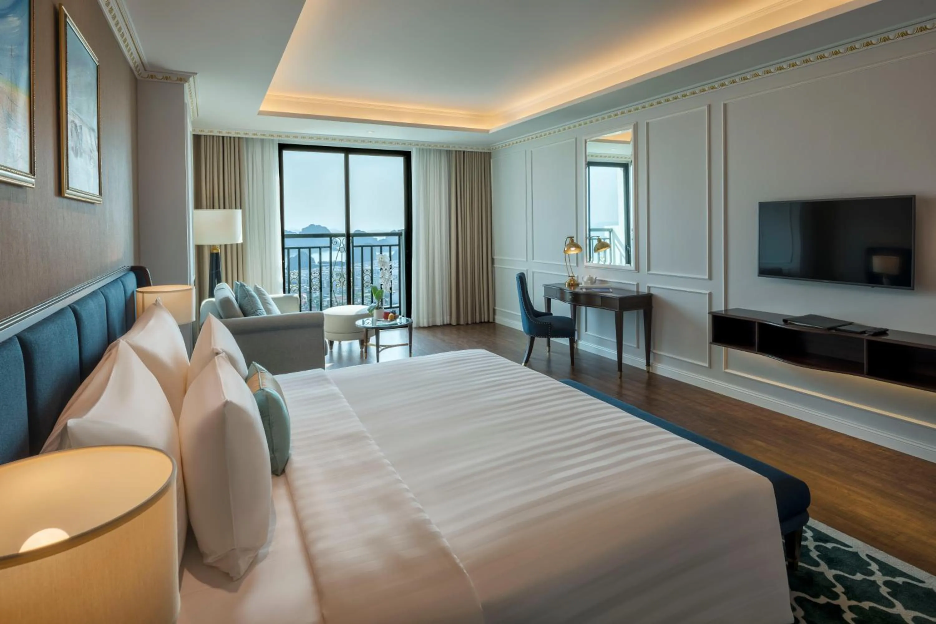 Photo of the whole room, Bed in FLC Halong Bay Golf Club & Luxury Resort
