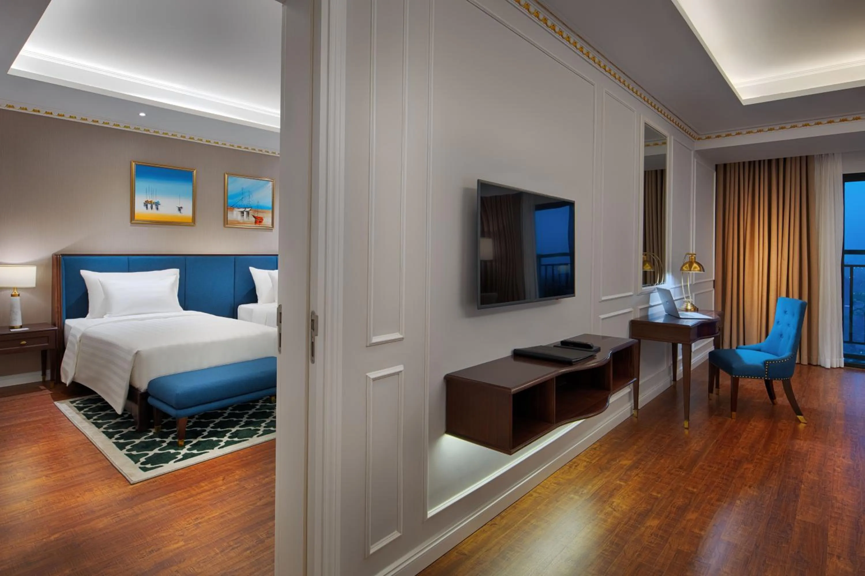 Photo of the whole room, Bed in FLC Halong Bay Golf Club & Luxury Resort