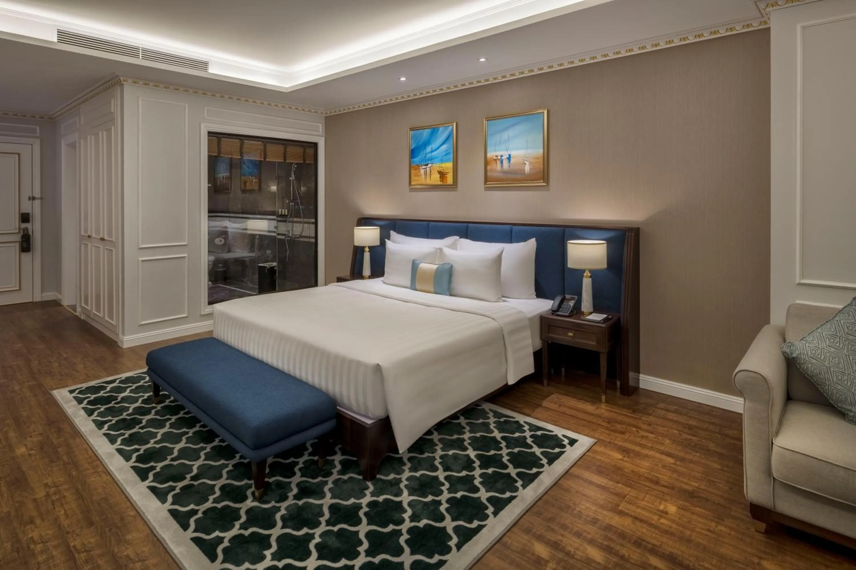 Photo of the whole room, Bed in FLC Halong Bay Golf Club & Luxury Resort