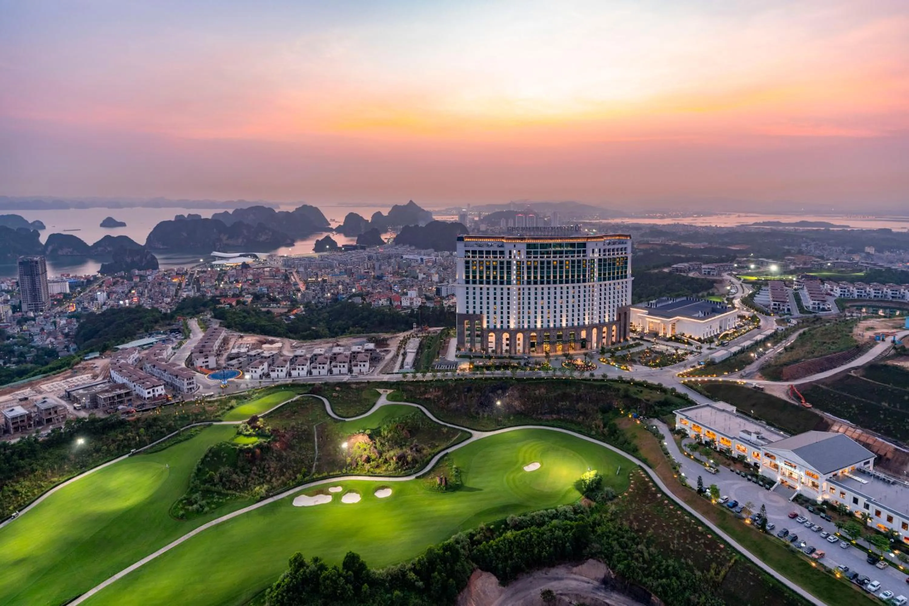 Bird's eye view in FLC Halong Bay Golf Club & Luxury Resort