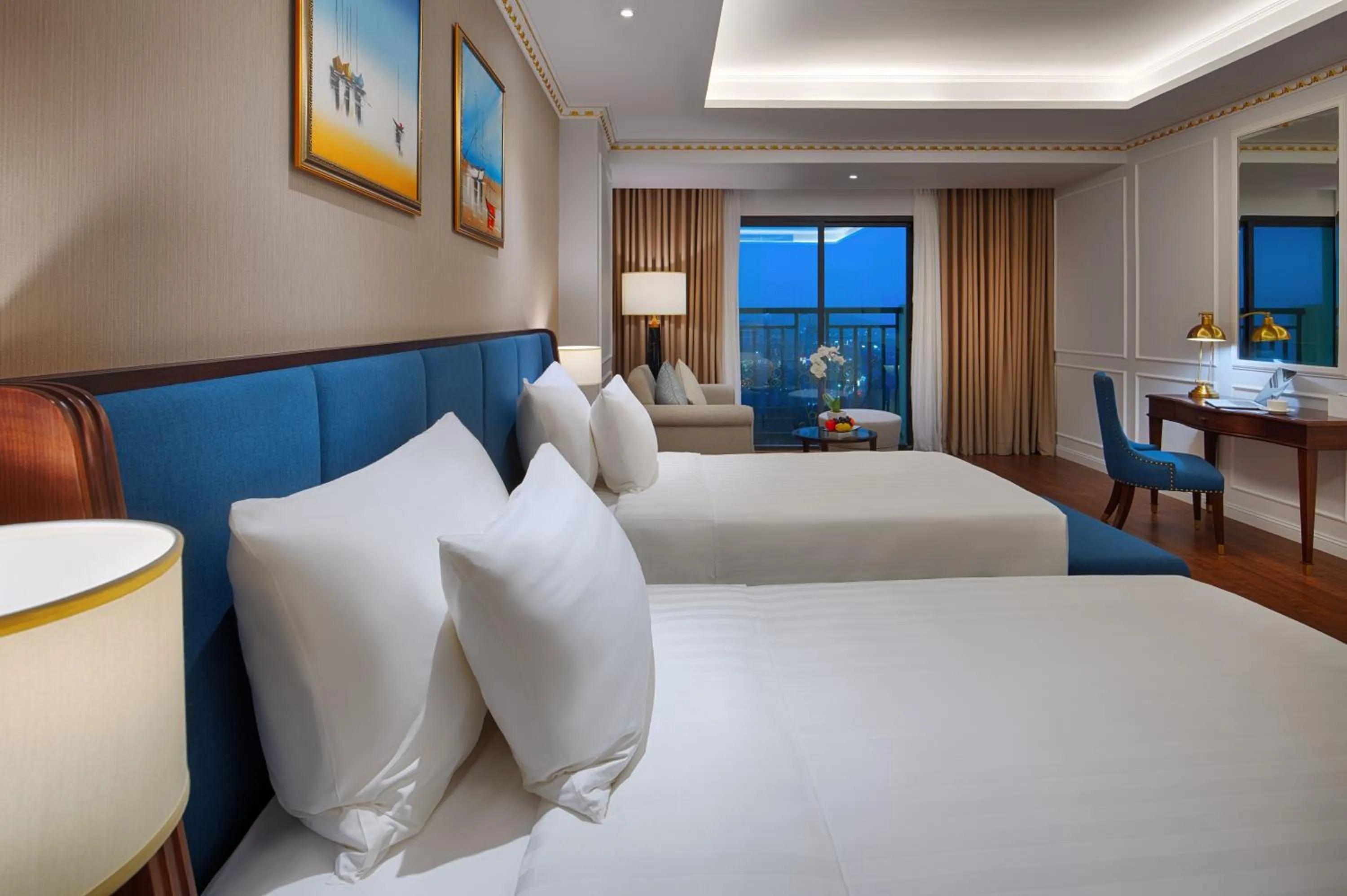 Photo of the whole room, Bed in FLC Halong Bay Golf Club & Luxury Resort