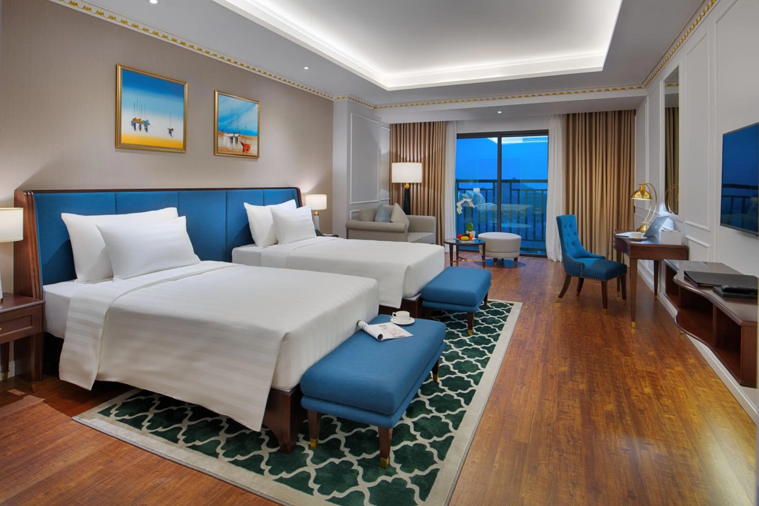 Photo of the whole room, Bed in FLC Halong Bay Golf Club & Luxury Resort