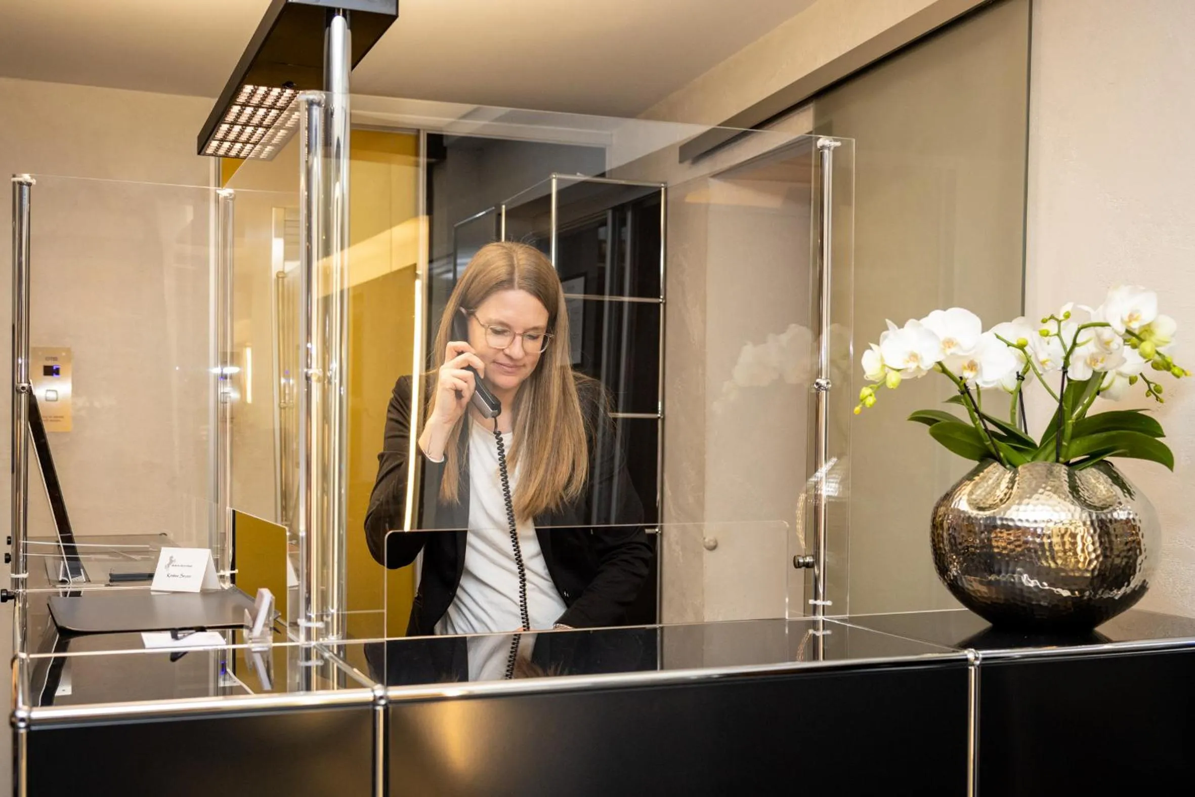 Lobby or reception in Hotel Ross