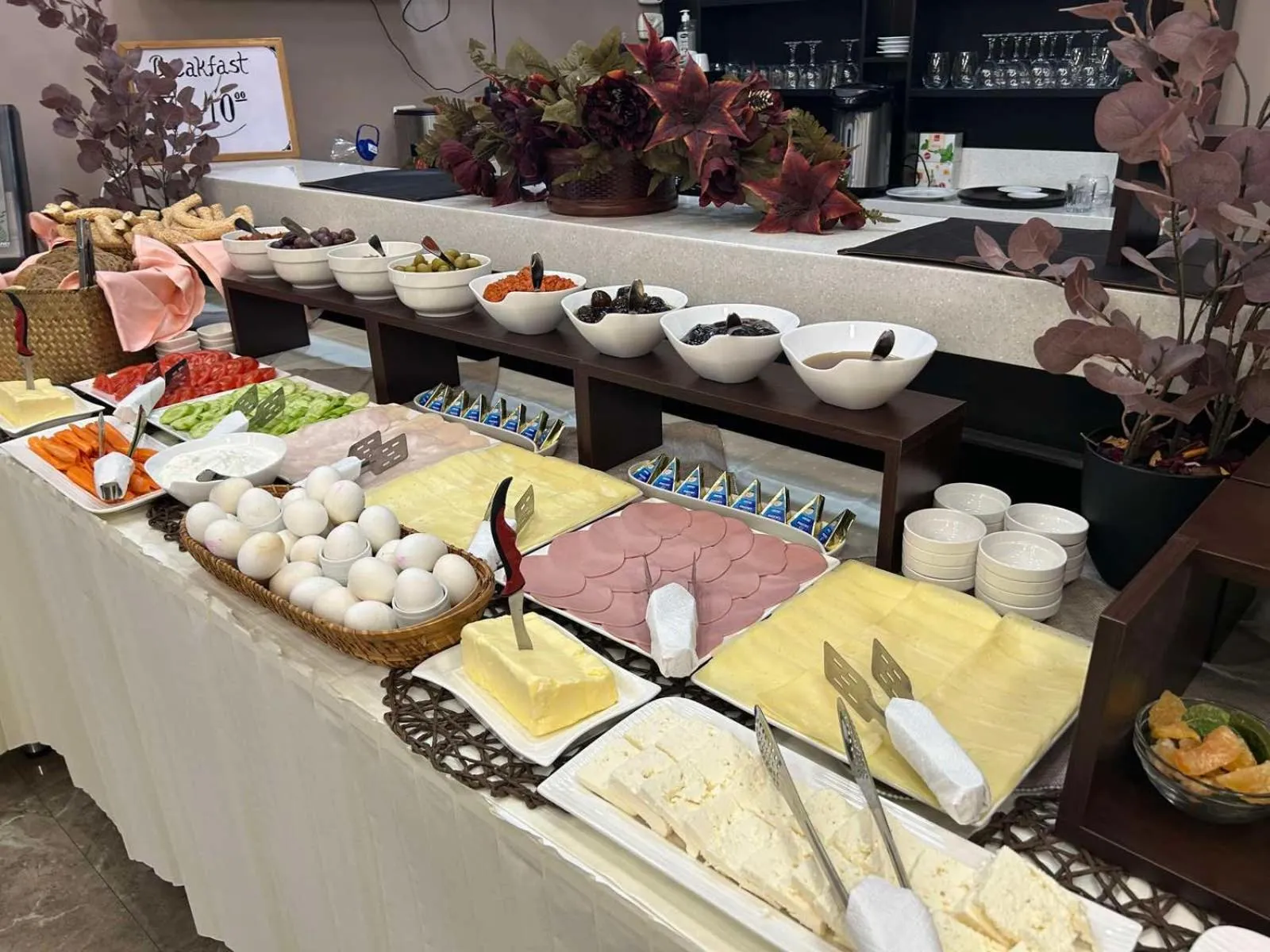 Food and drinks in Hotel Hamburg