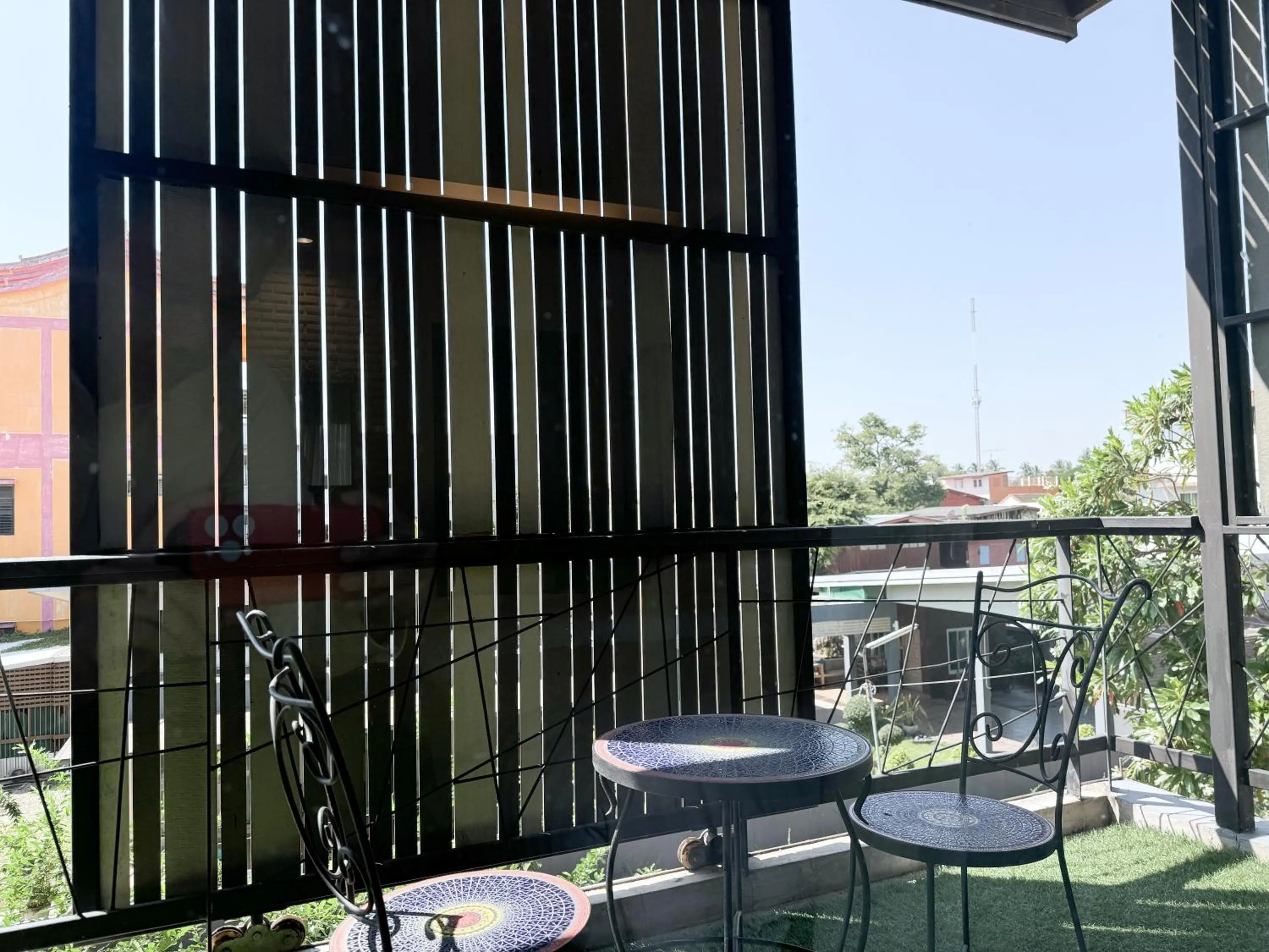 Patio in Amphawa Nanon Hotel