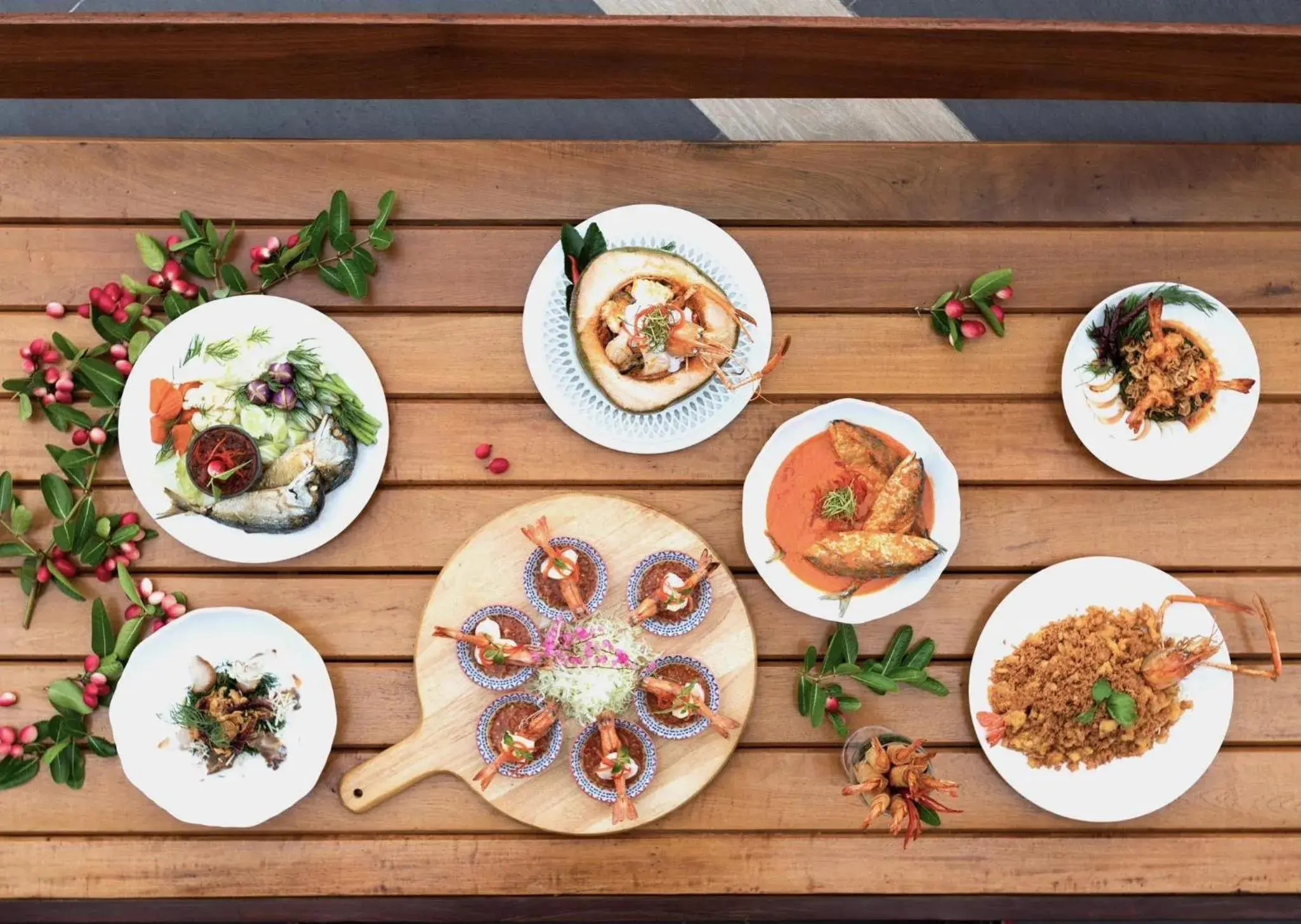 Restaurant/places to eat in Amphawa Nanon Hotel Restaurant/places to eat in Amphawa Nanon Hotel