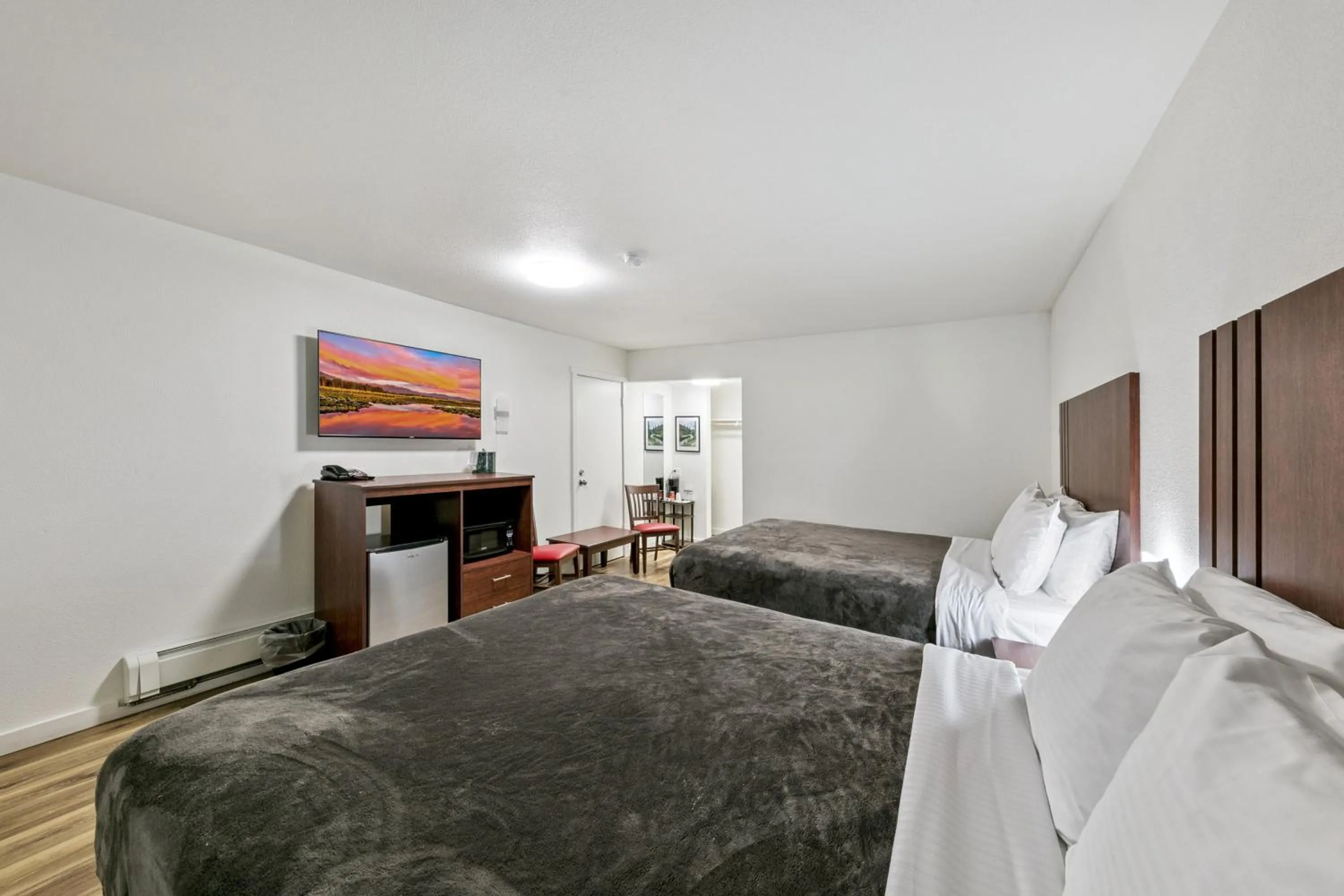Bed in Ambassador Lake Tahoe