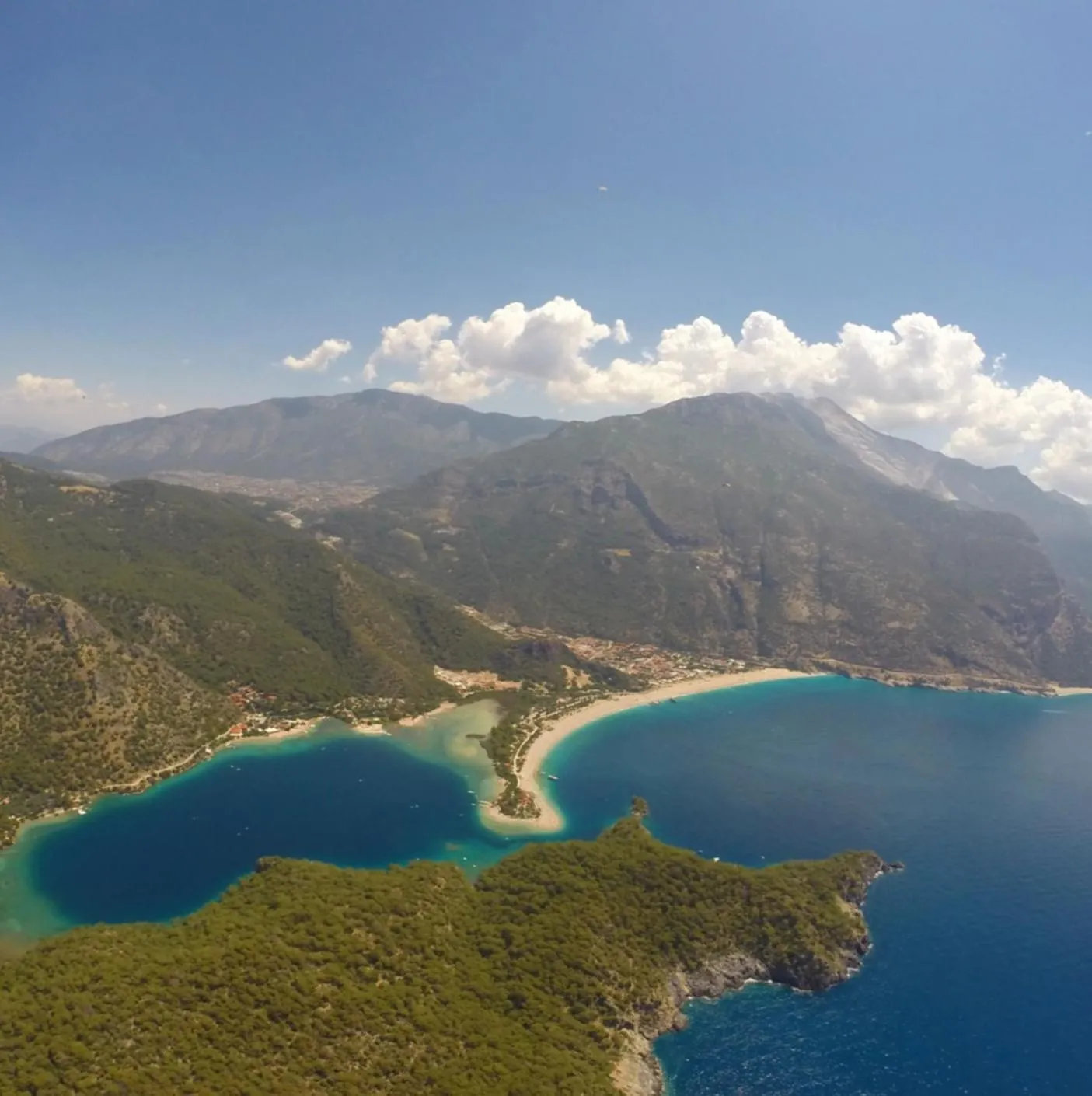 Bird's eye view in İlkiz Beach Hotel