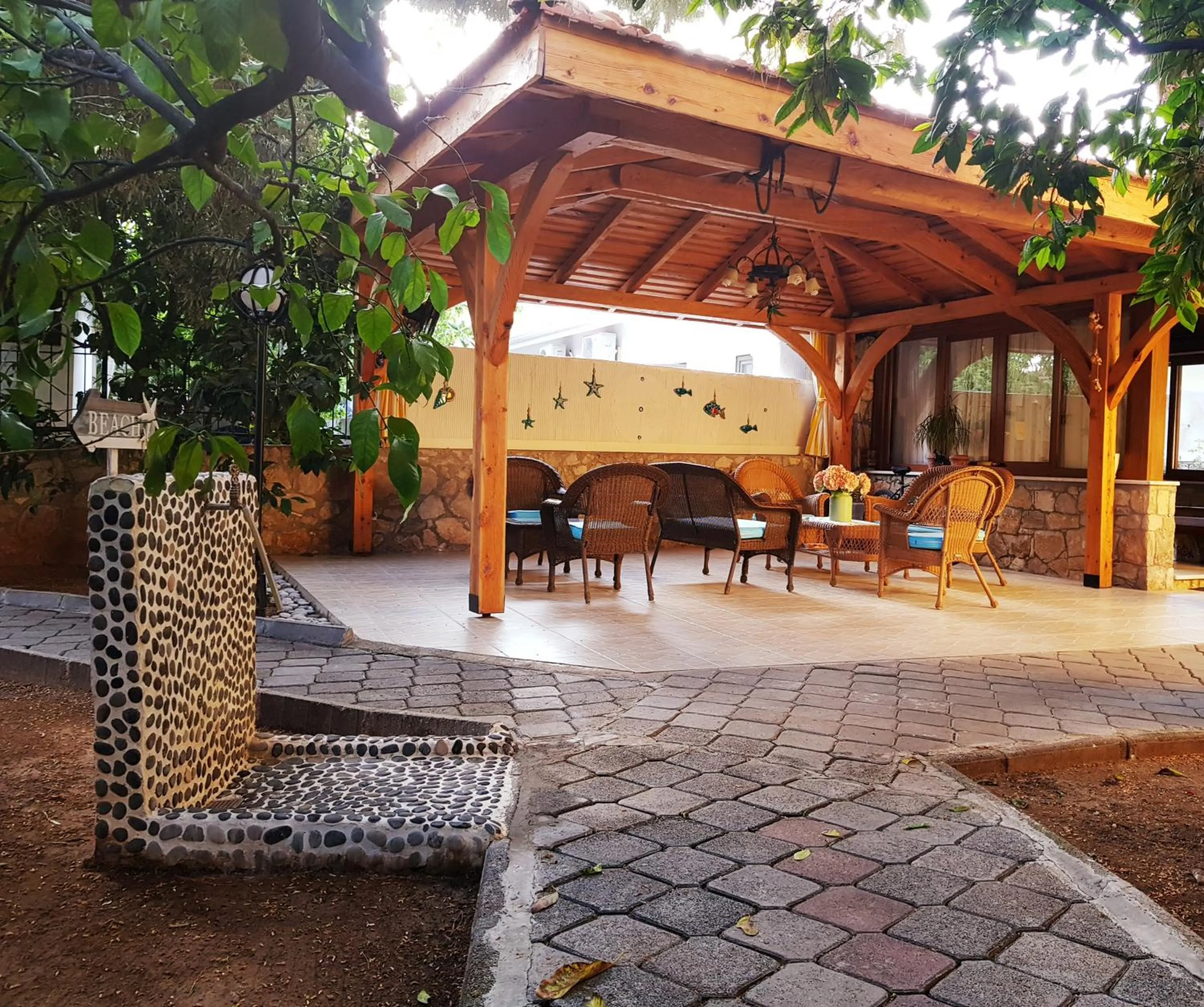 Garden in İlkiz Beach Hotel