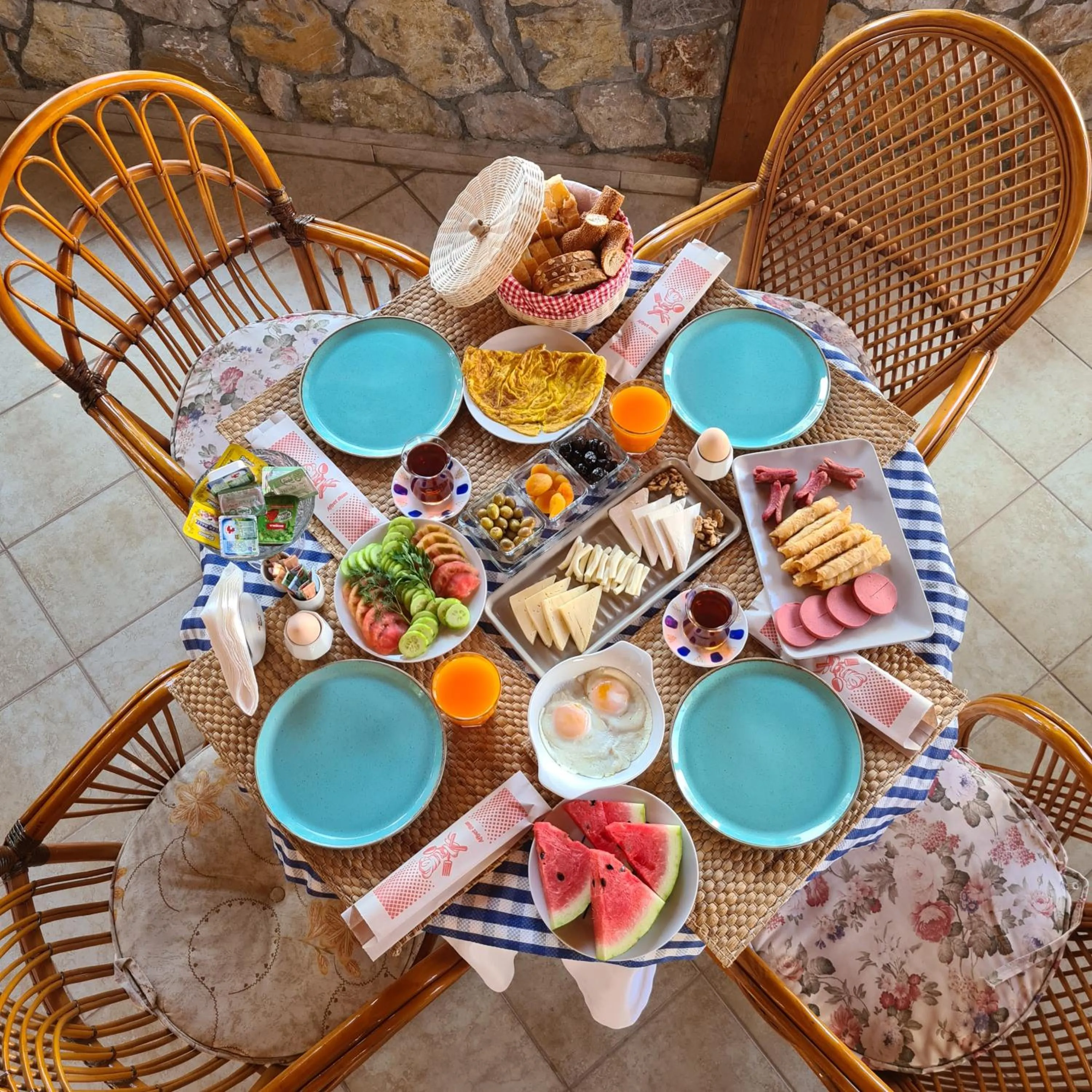 Breakfast in İlkiz Beach Hotel