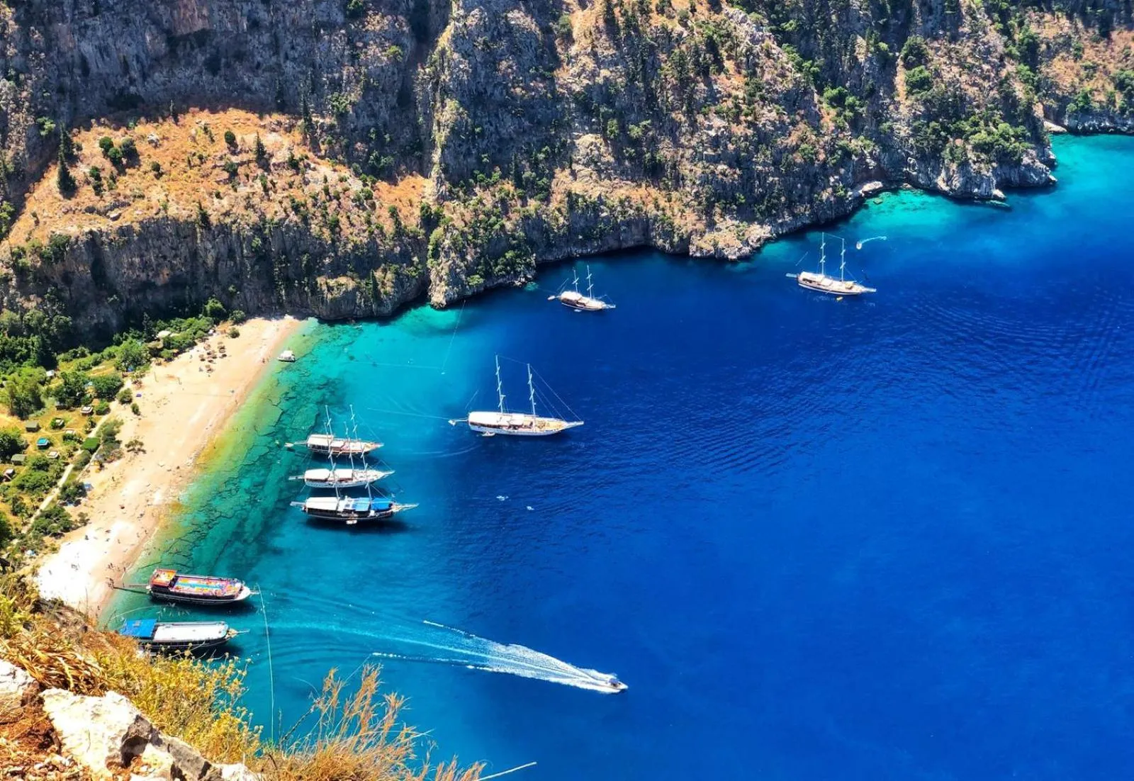 Sea view in İlkiz Beach Hotel