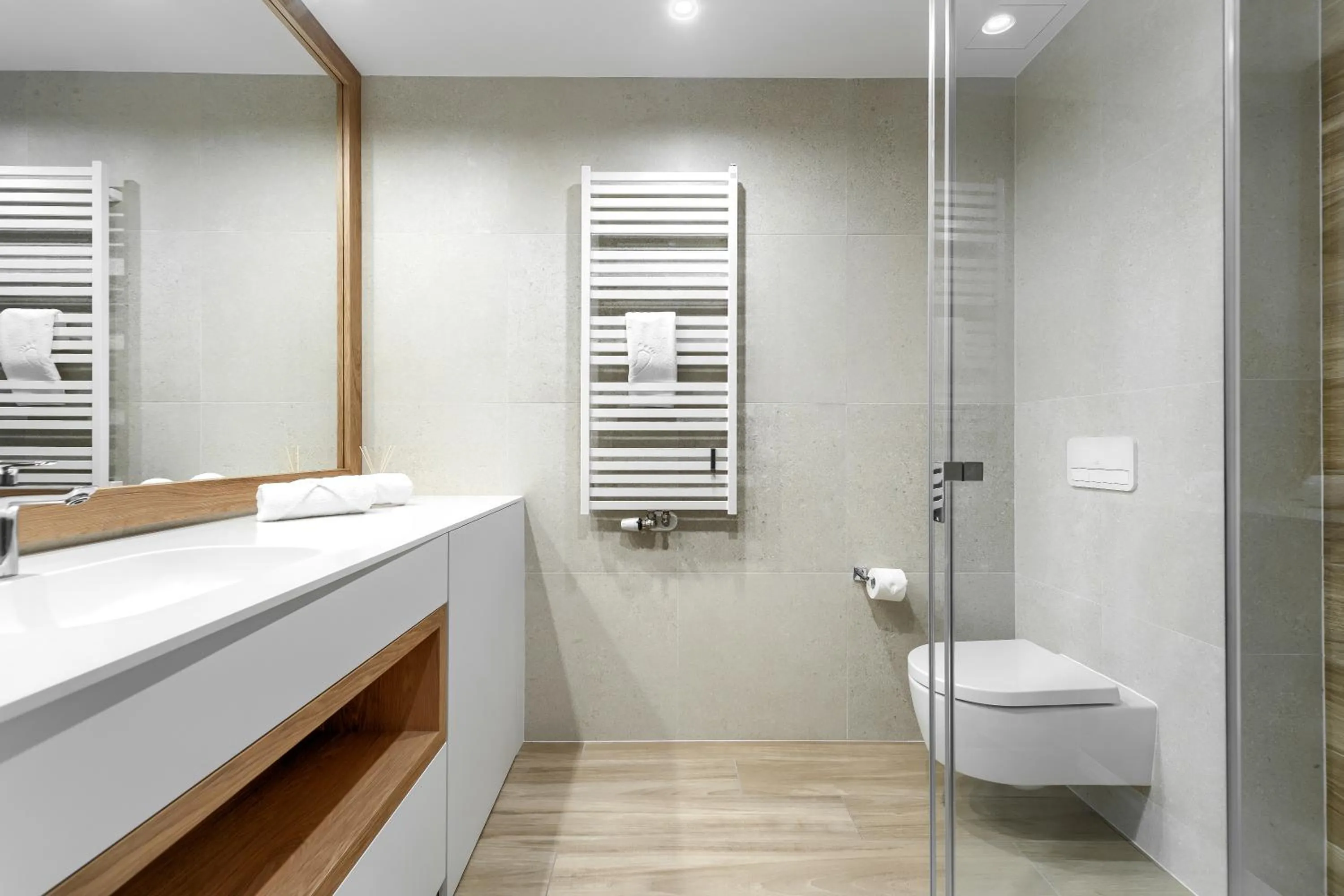 Bathroom in Apartamenty Marina z widokiem na morze