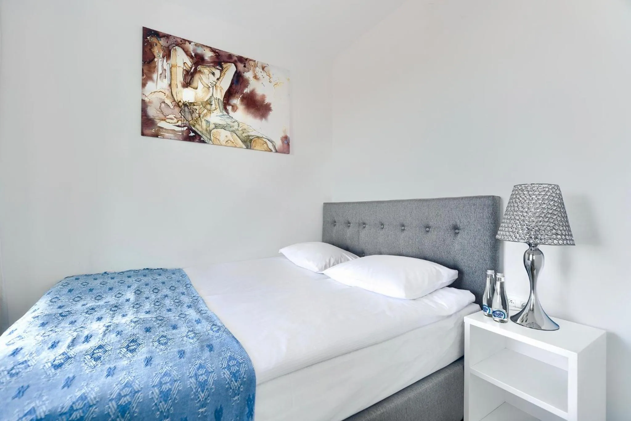 Bedroom, Bed in Apartamenty Marina z widokiem na morze