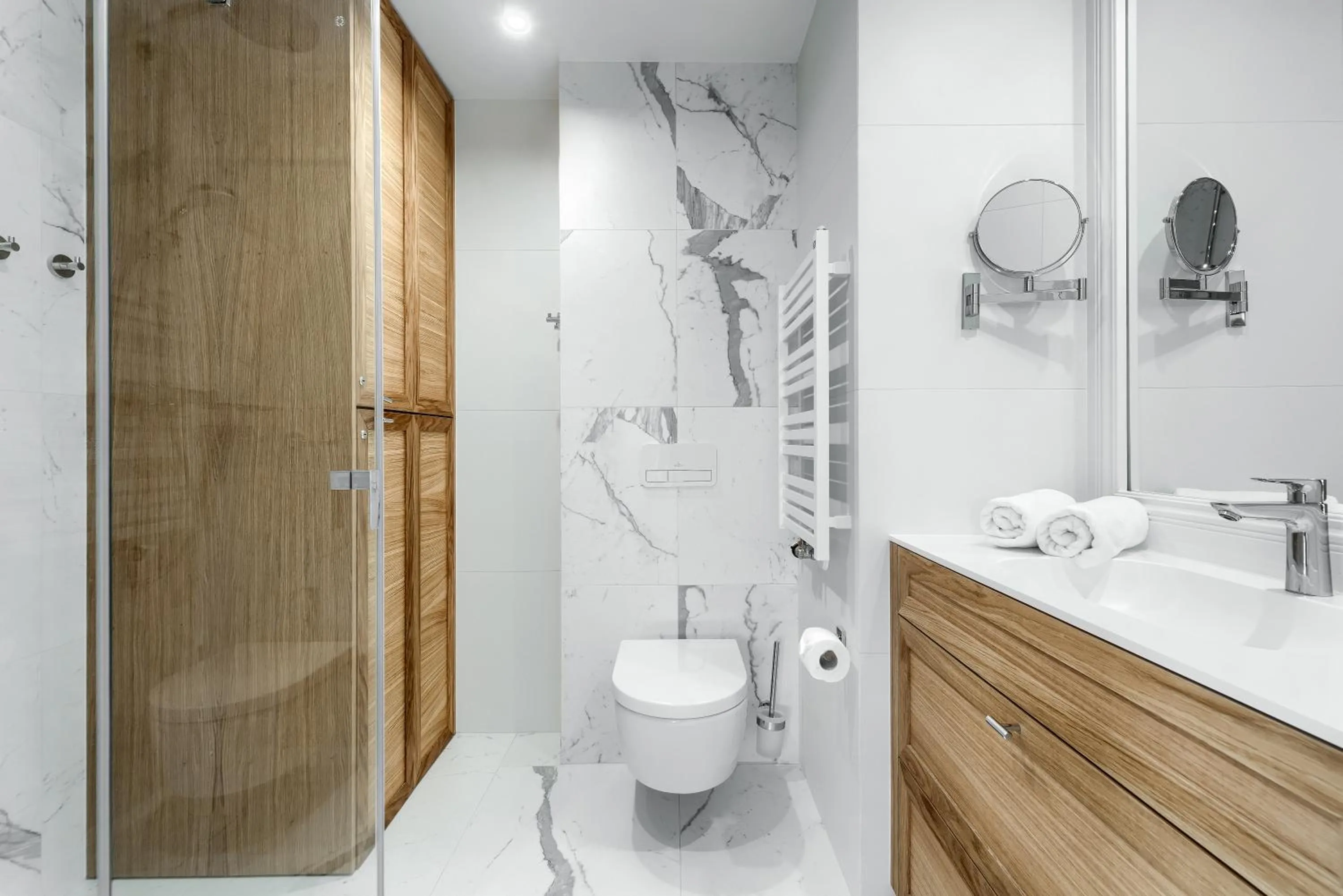 Bathroom in Apartamenty Marina z widokiem na morze