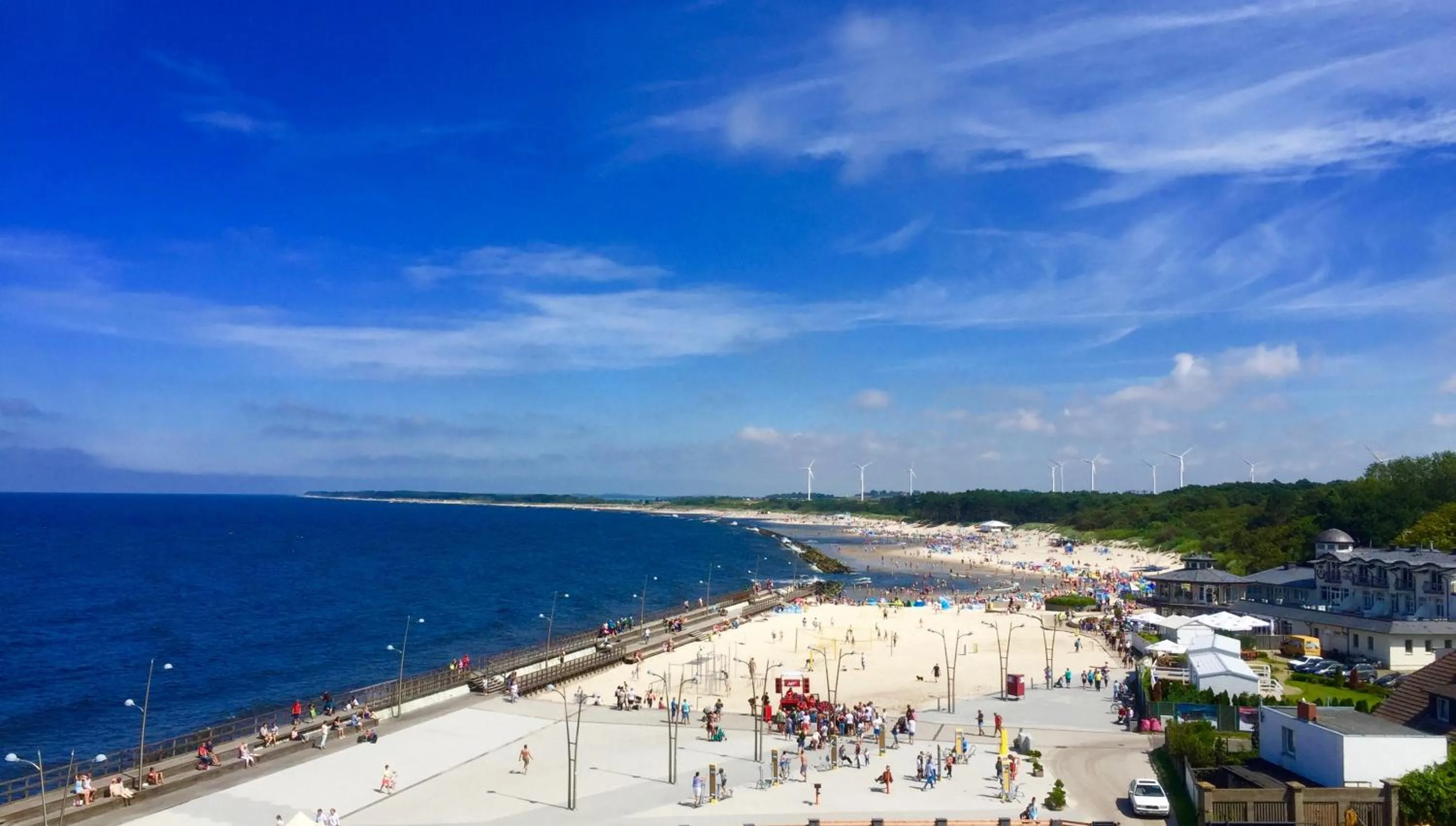 Beach in Apartamenty Marina z widokiem na morze