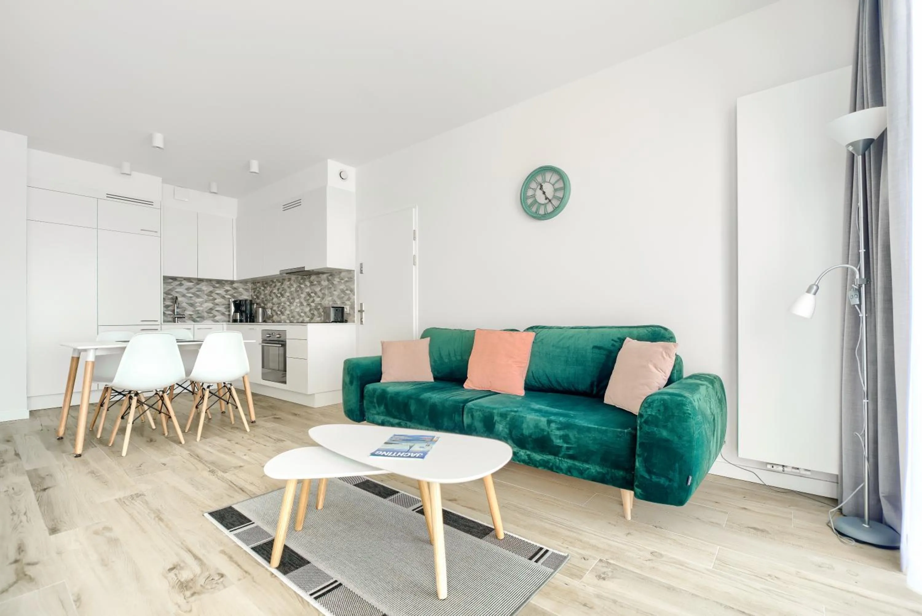 Living room in Apartamenty Marina z widokiem na morze