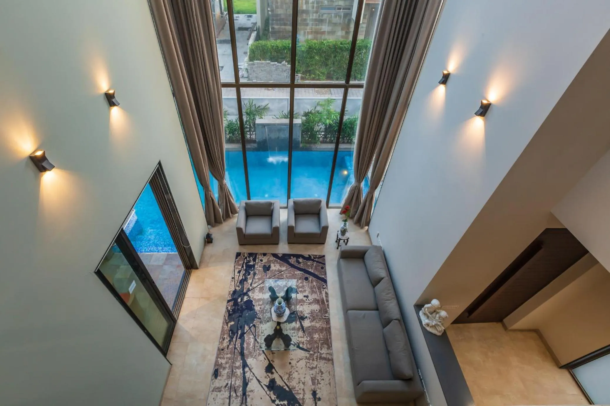 Day in SaffronStays Aspen, Lonavala - luxury pool villa with games and TV room near Bhushi Dam