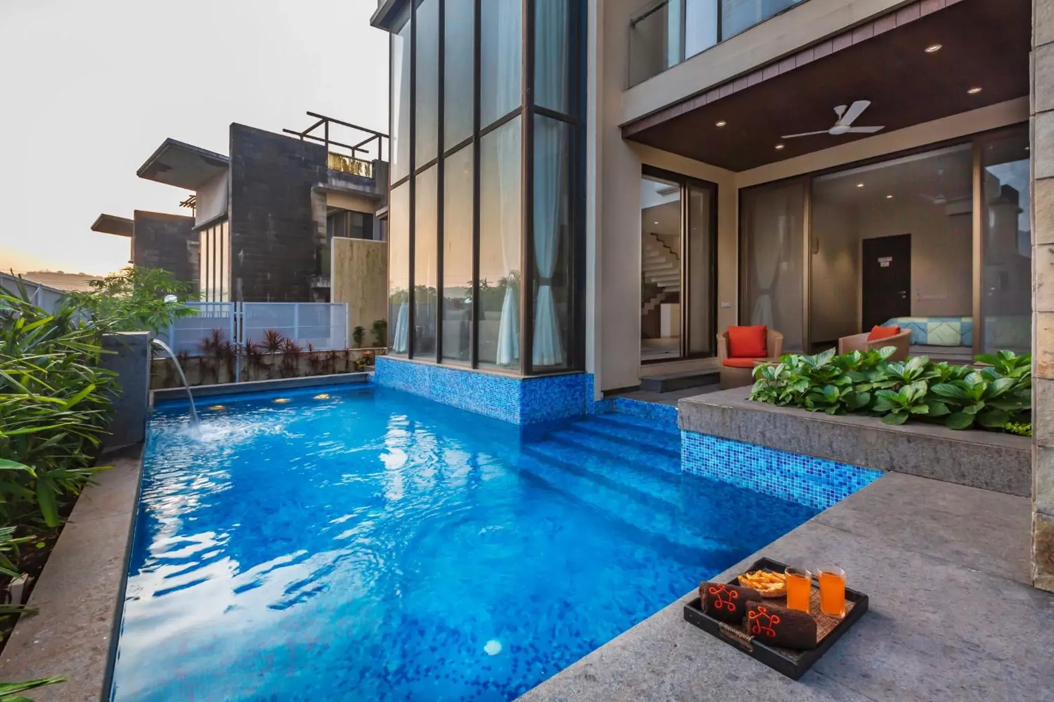 SaffronStays Aspen, Lonavala - luxury pool villa with games and TV room near Bhushi Dam SaffronStays Aspen, Lonavala - luxury pool villa with games and TV room near Bhushi Dam