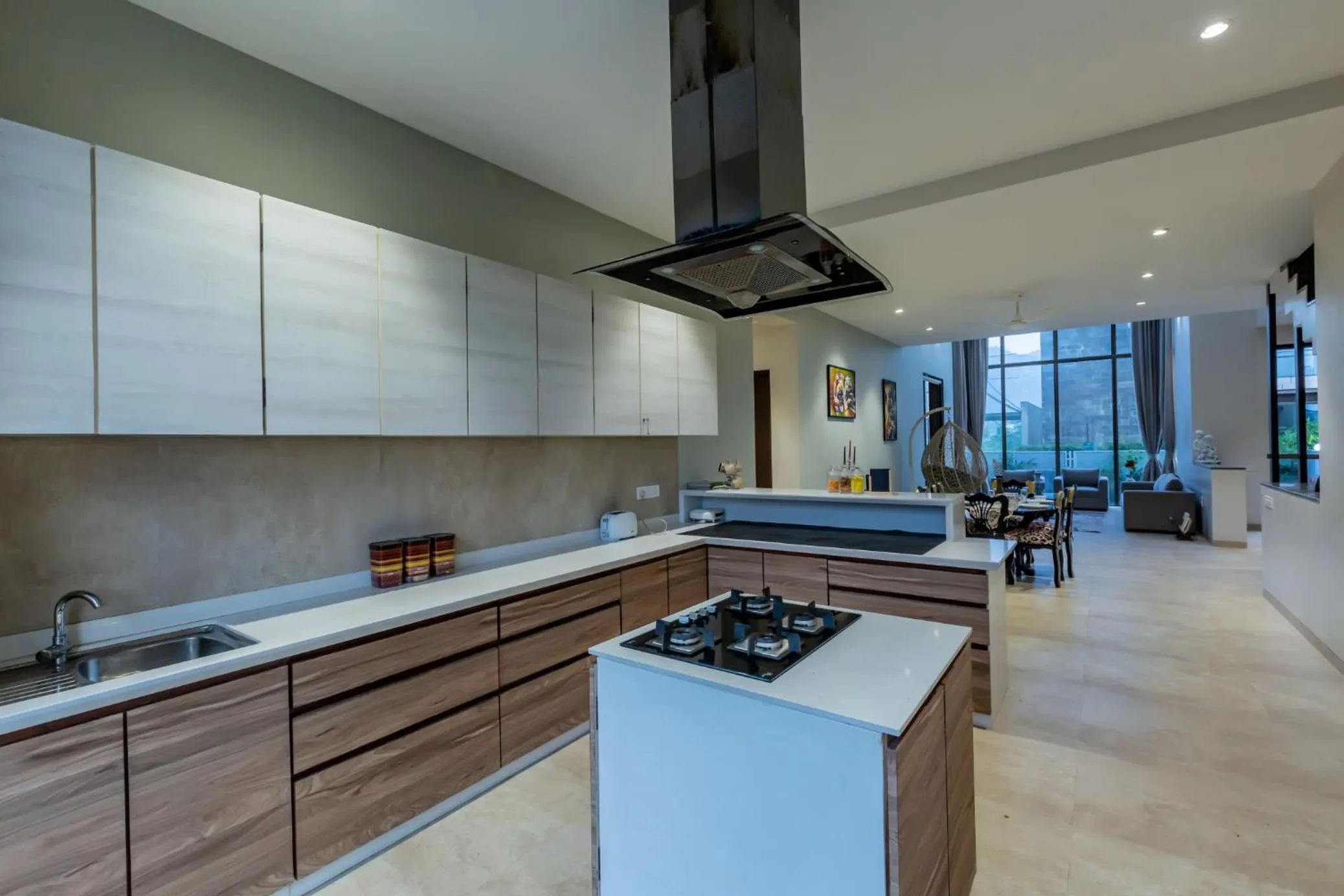 Coffee/tea facilities in SaffronStays Aspen, Lonavala - luxury pool villa with games and TV room near Bhushi Dam