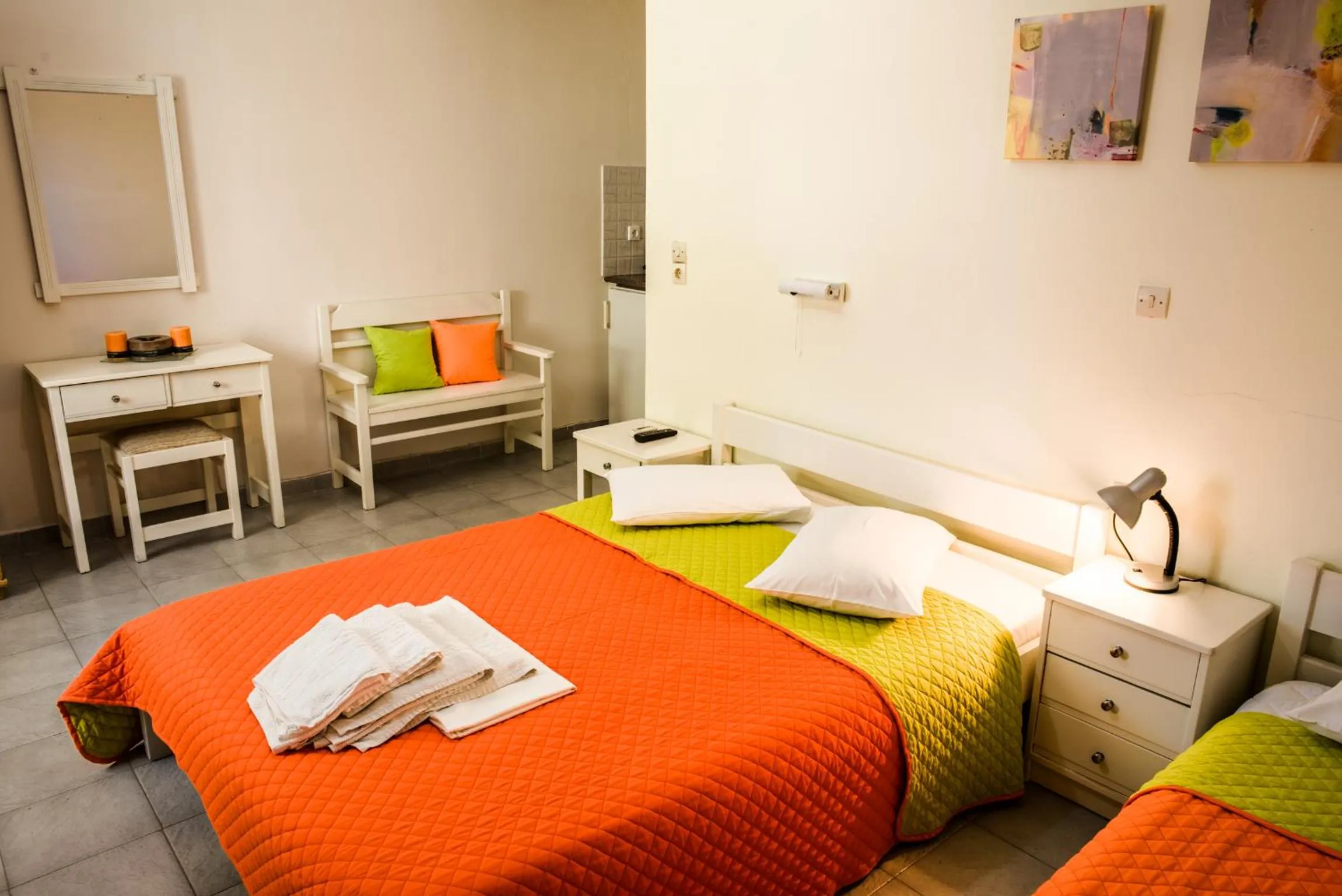 Bedroom in Studio Paul's