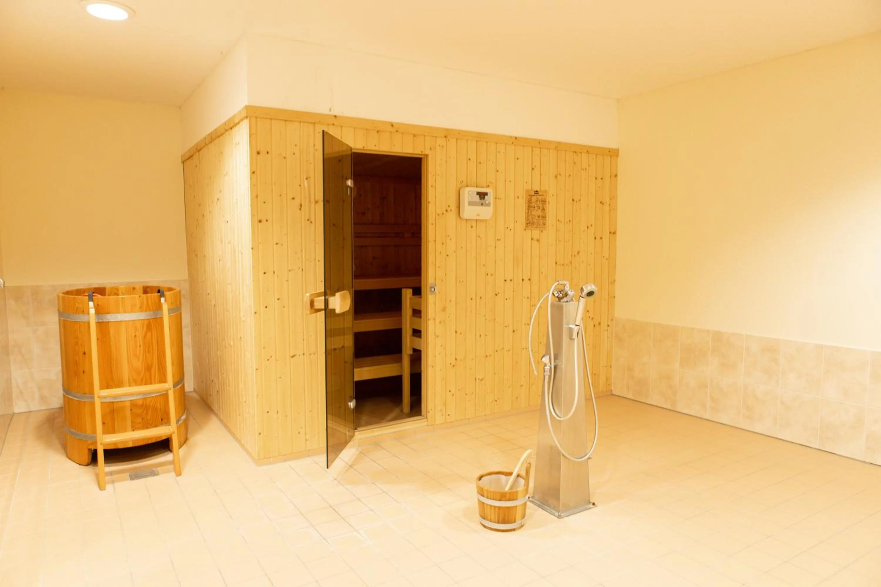 Sauna in Boutiquehotel Gut Tribbevitz auf Rügen