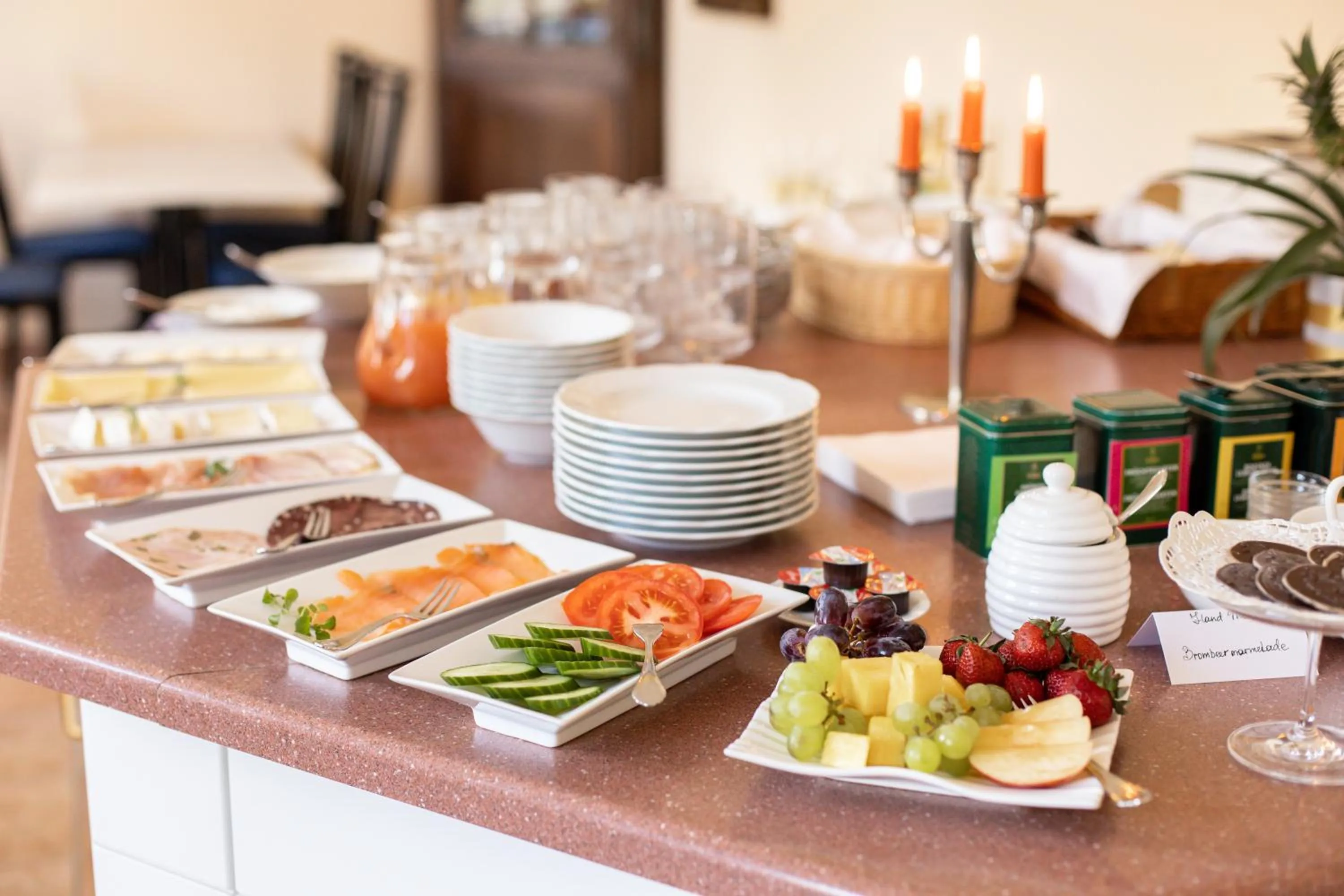 Food and drinks in Boutiquehotel Gut Tribbevitz auf Rügen