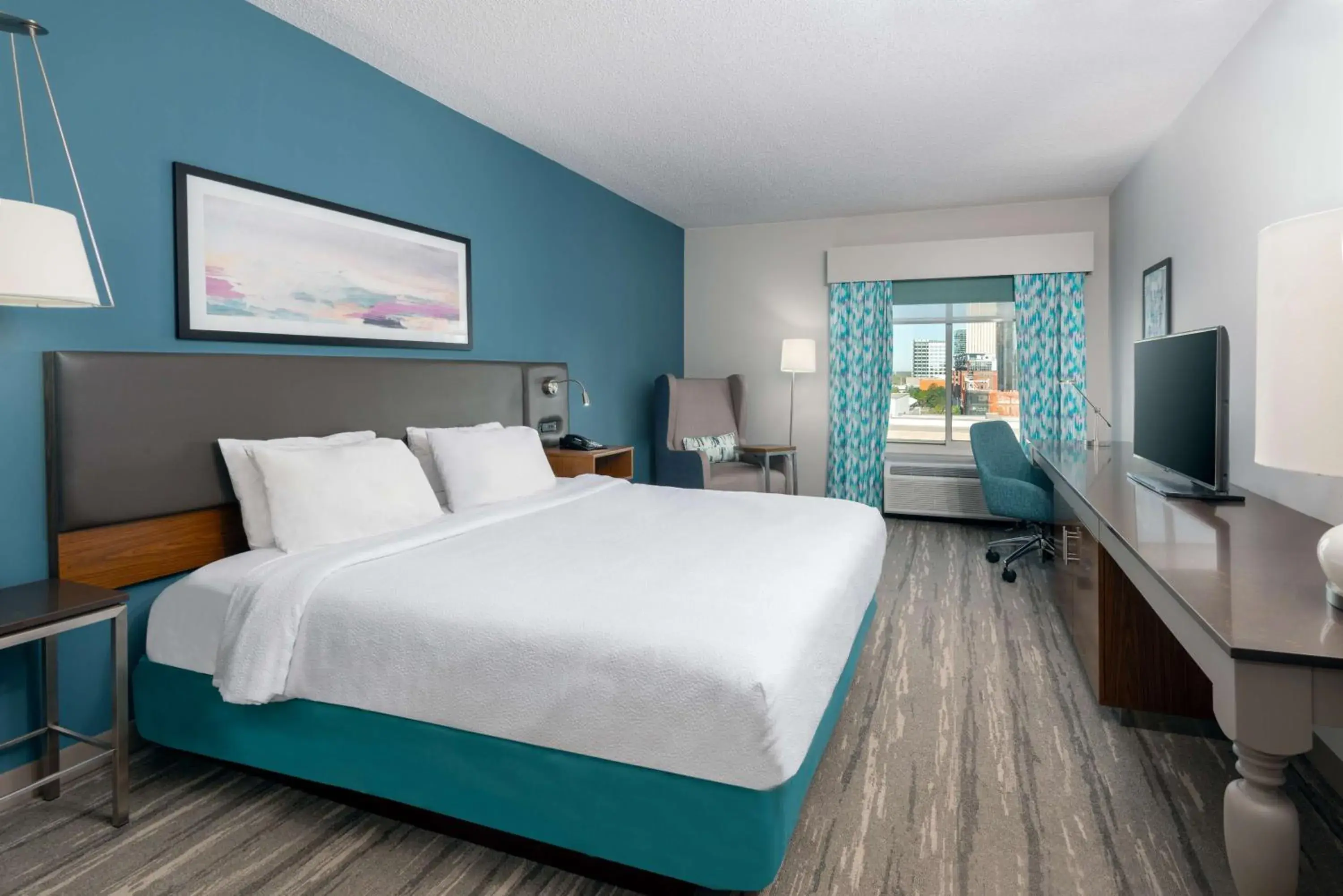 King Room in Hilton Garden Inn Charlotte Uptown King Room in Hilton Garden Inn Charlotte Uptown