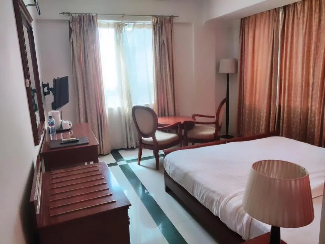 Bed in Hotel Nikko Towers