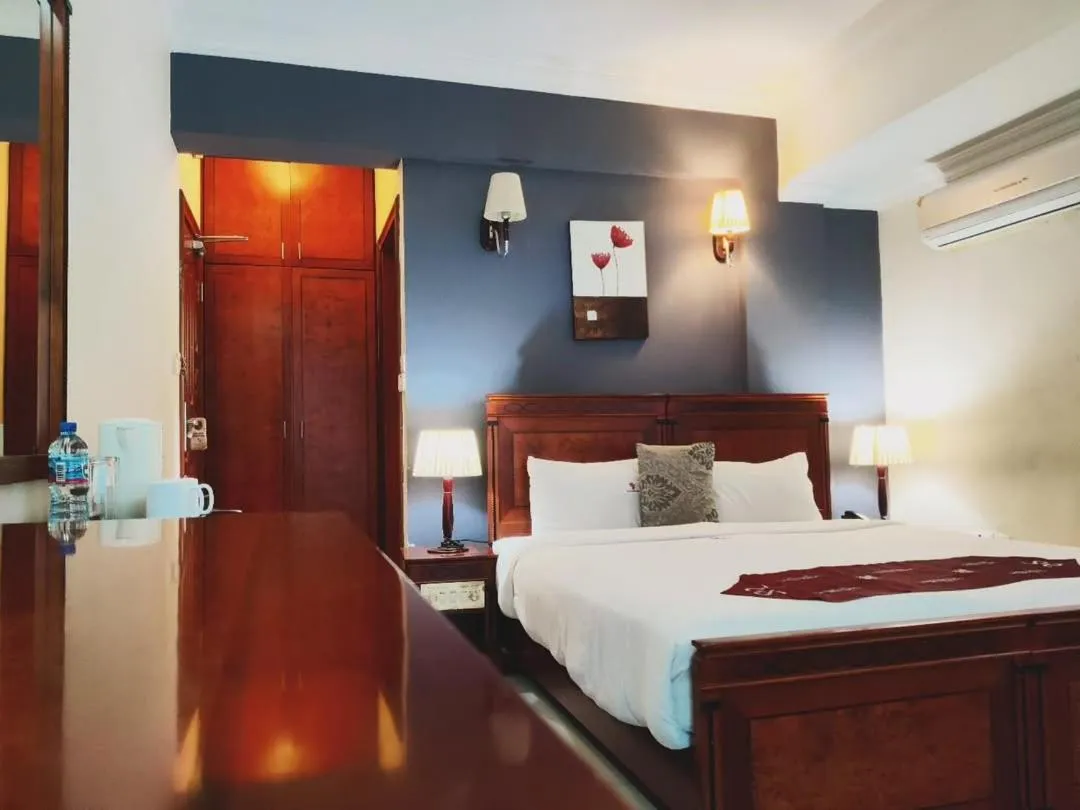 Bed in Hotel Nikko Towers