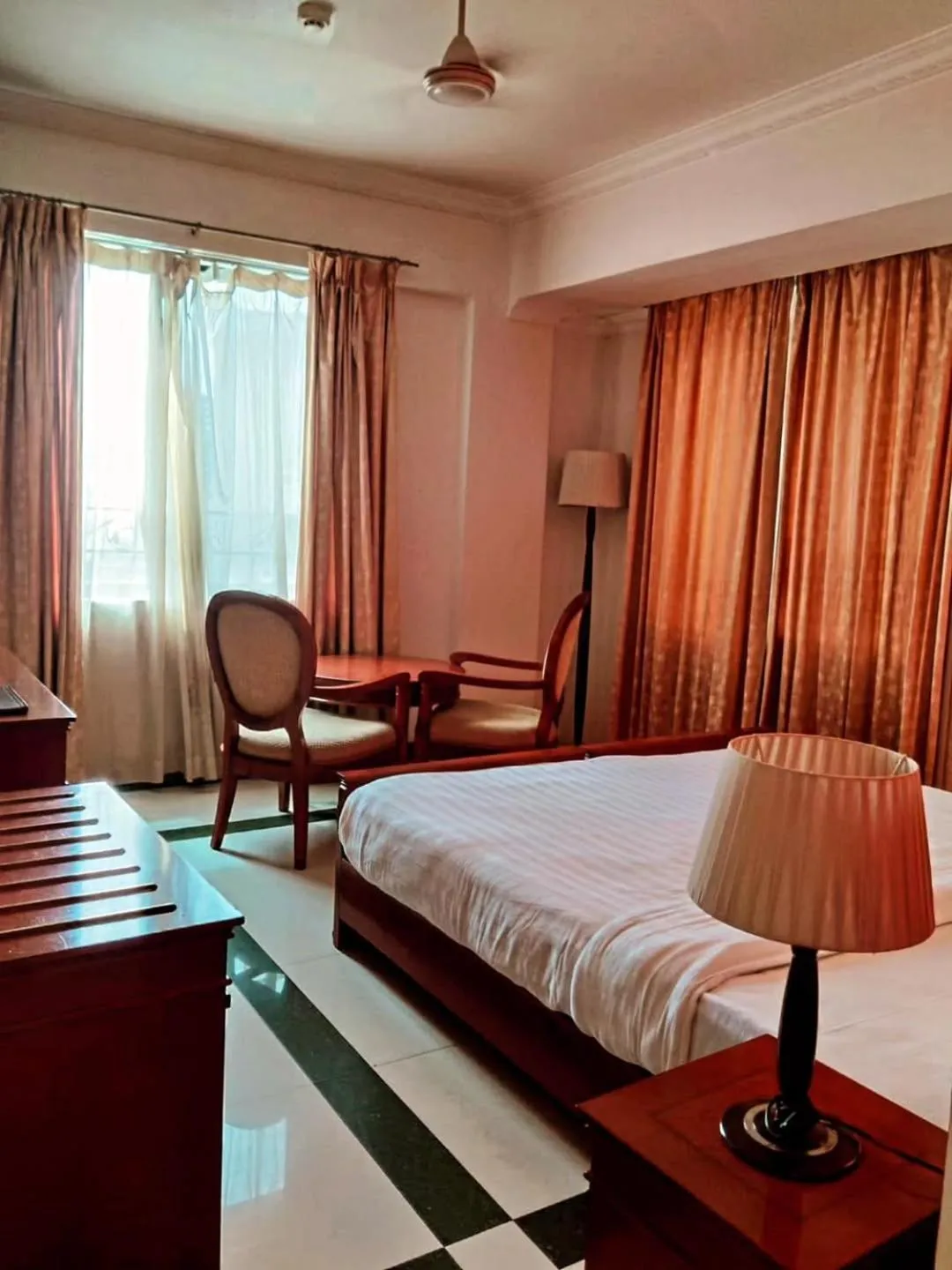 Bed in Hotel Nikko Towers