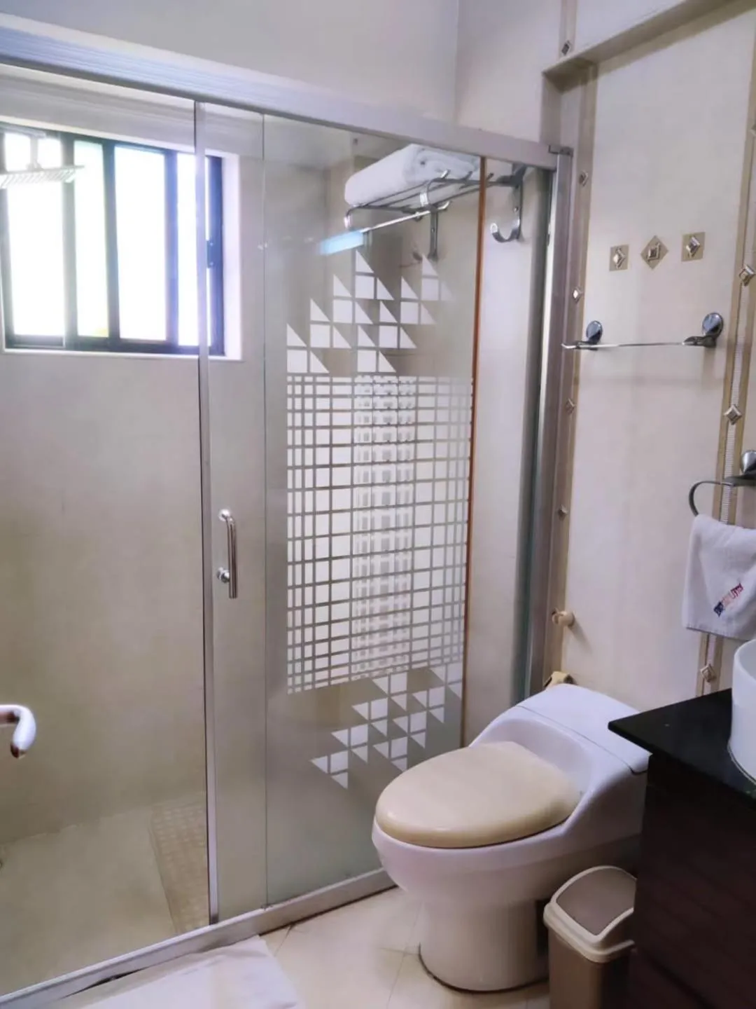 Shower in Hotel Nikko Towers