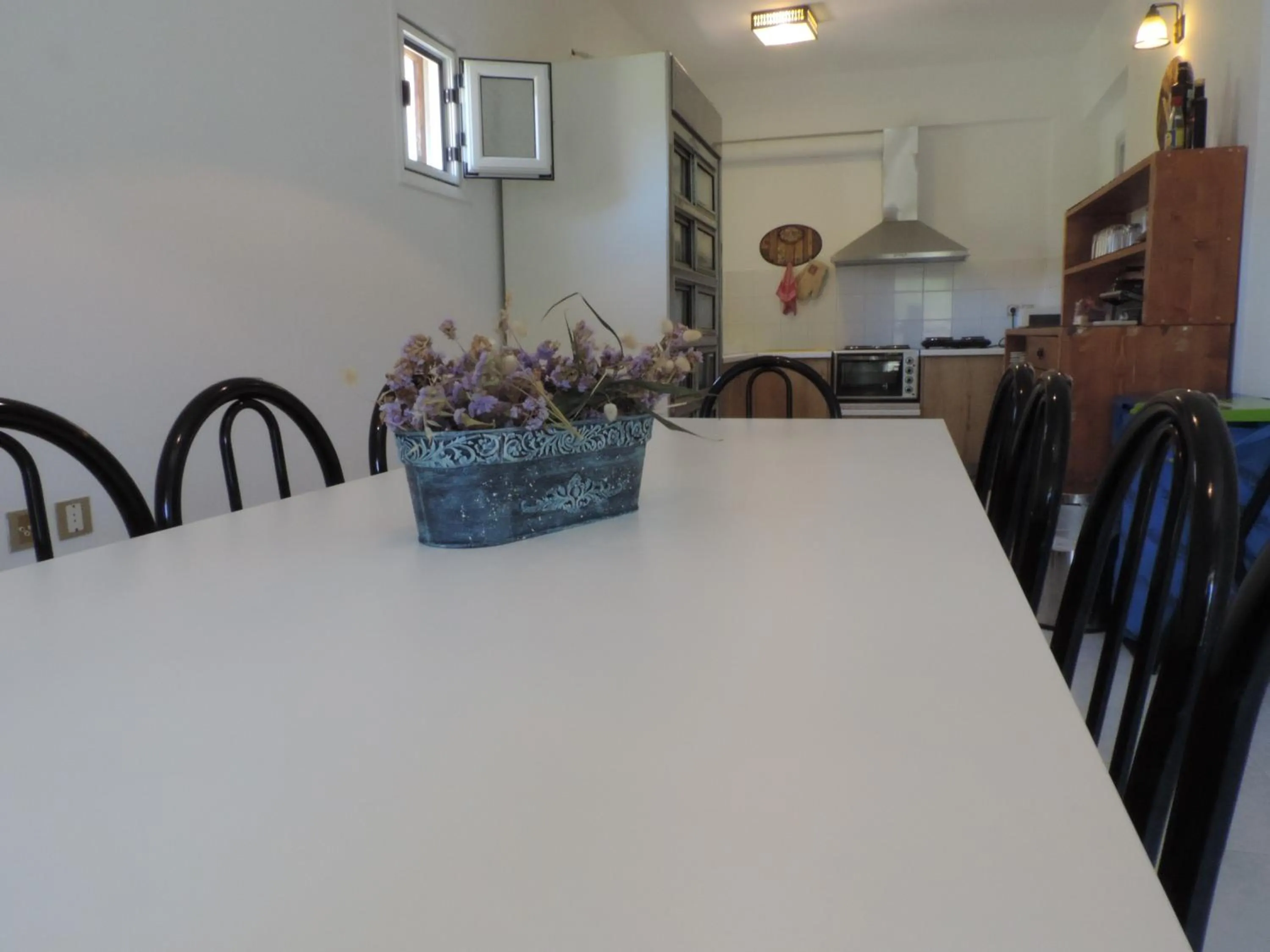 Communal kitchen in Leonidio Rocks