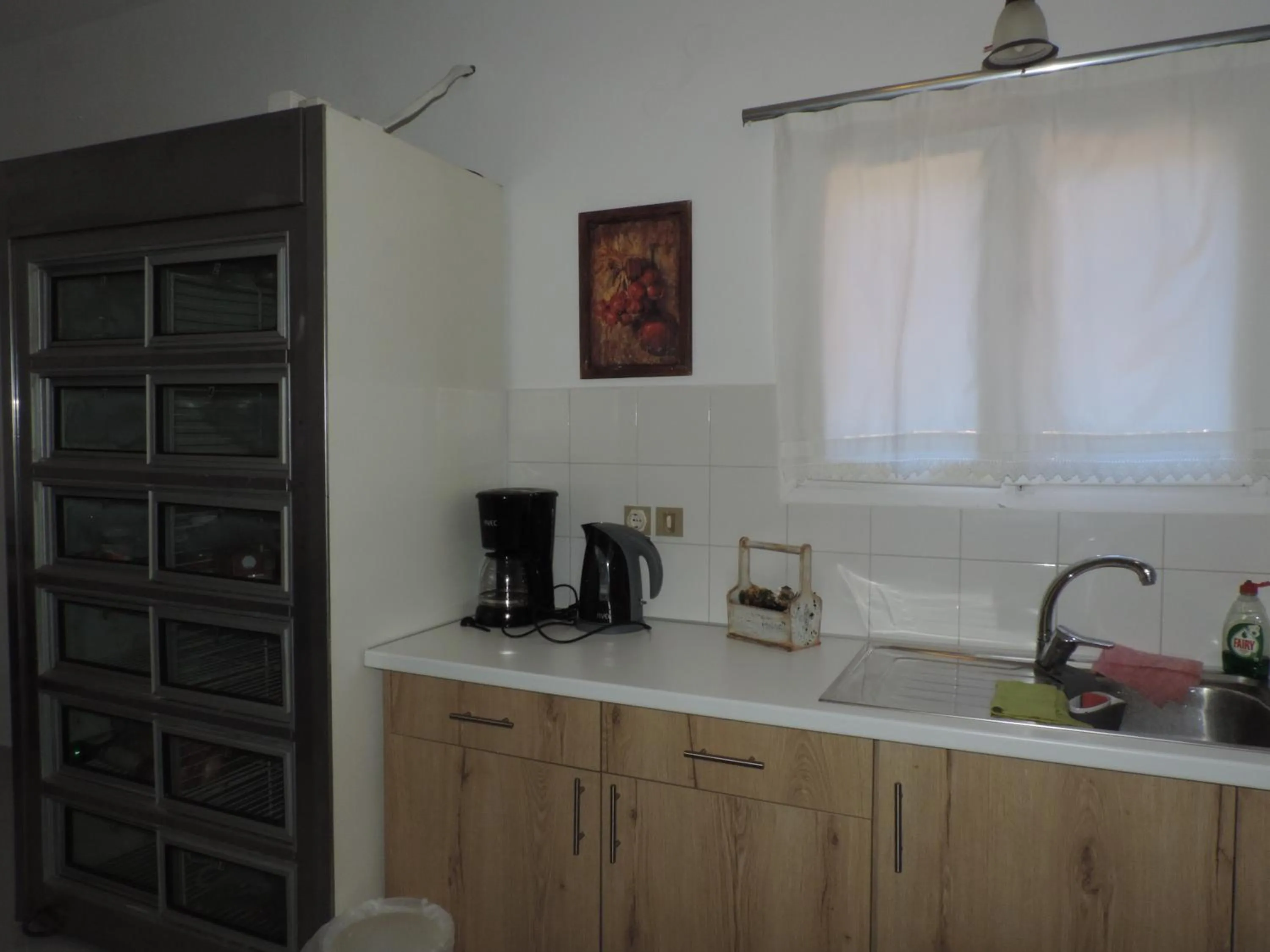 Communal kitchen in Leonidio Rocks