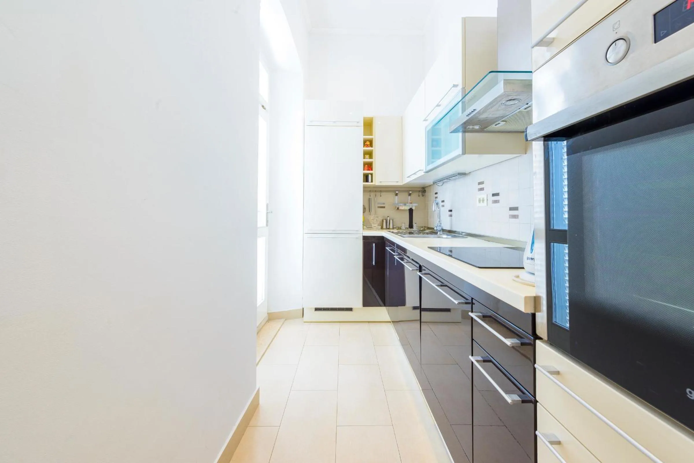 Kitchen or kitchenette in Apartment Villa Eta Deluxe