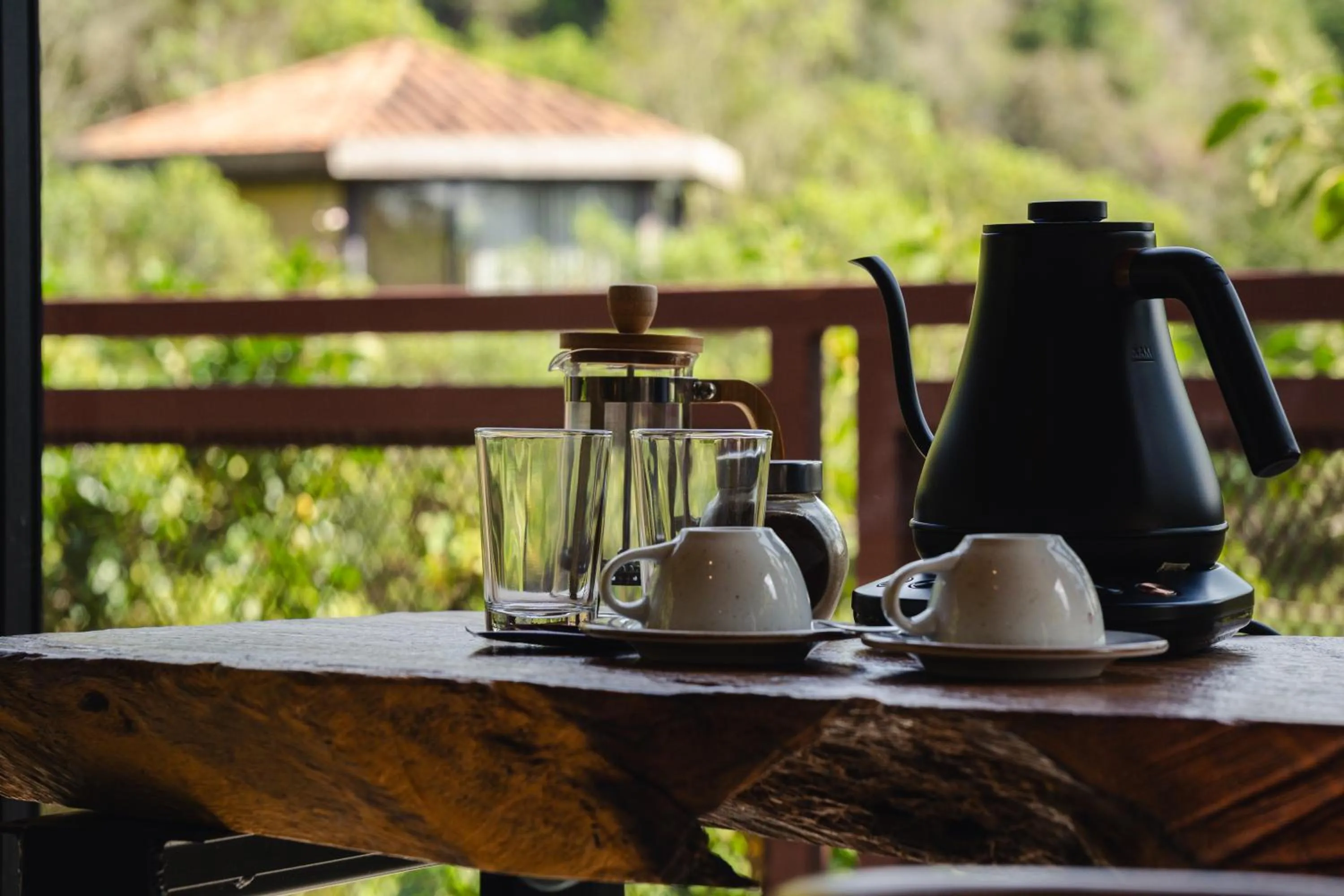 Coffee/tea facilities in Cannúa Lodge Hotel