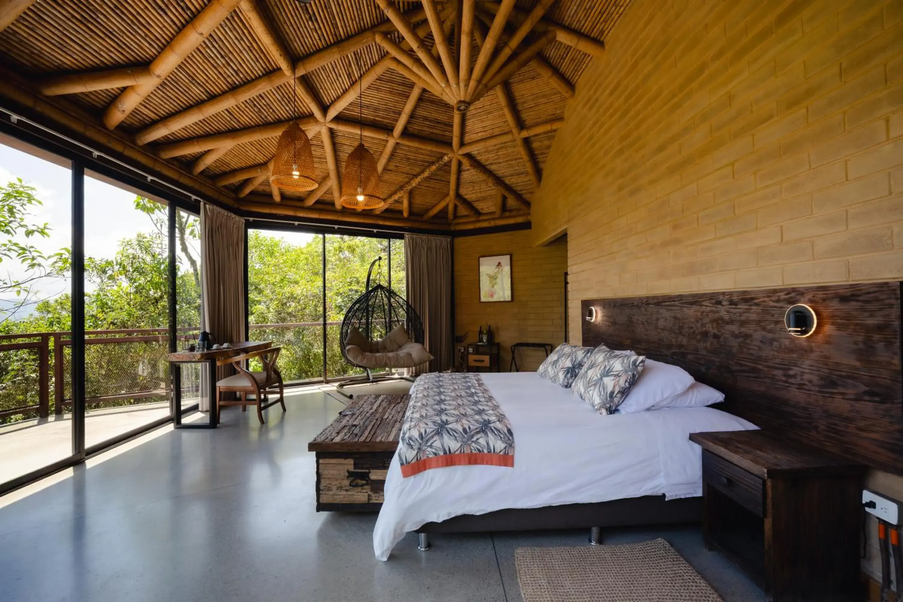 Bedroom, Bed in Cannúa Lodge Hotel Bedroom, Bed in Cannúa Lodge Hotel