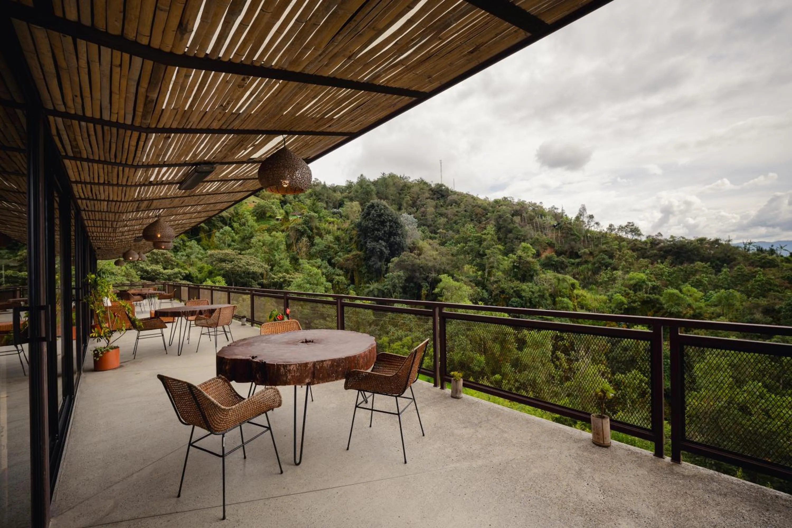 Mountain view in Cannúa Lodge Hotel