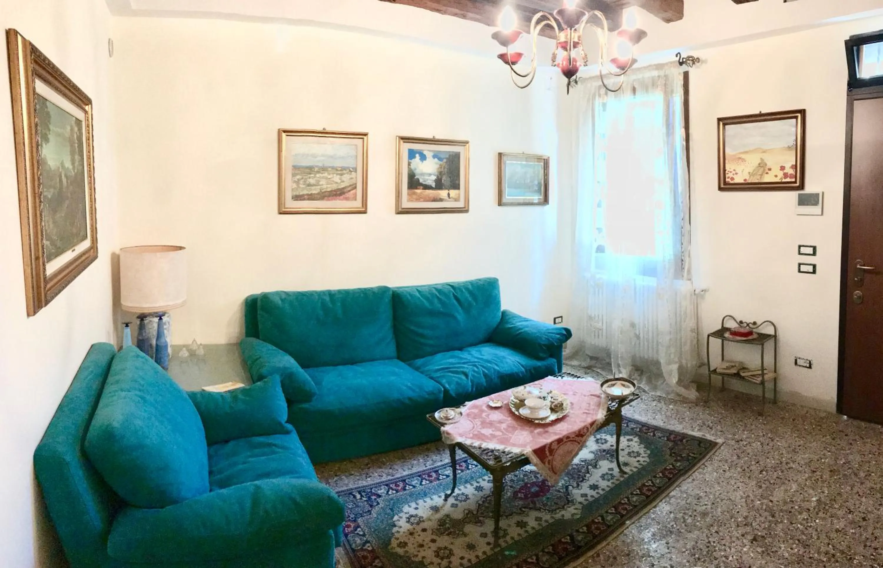 Living room in Maison Elena