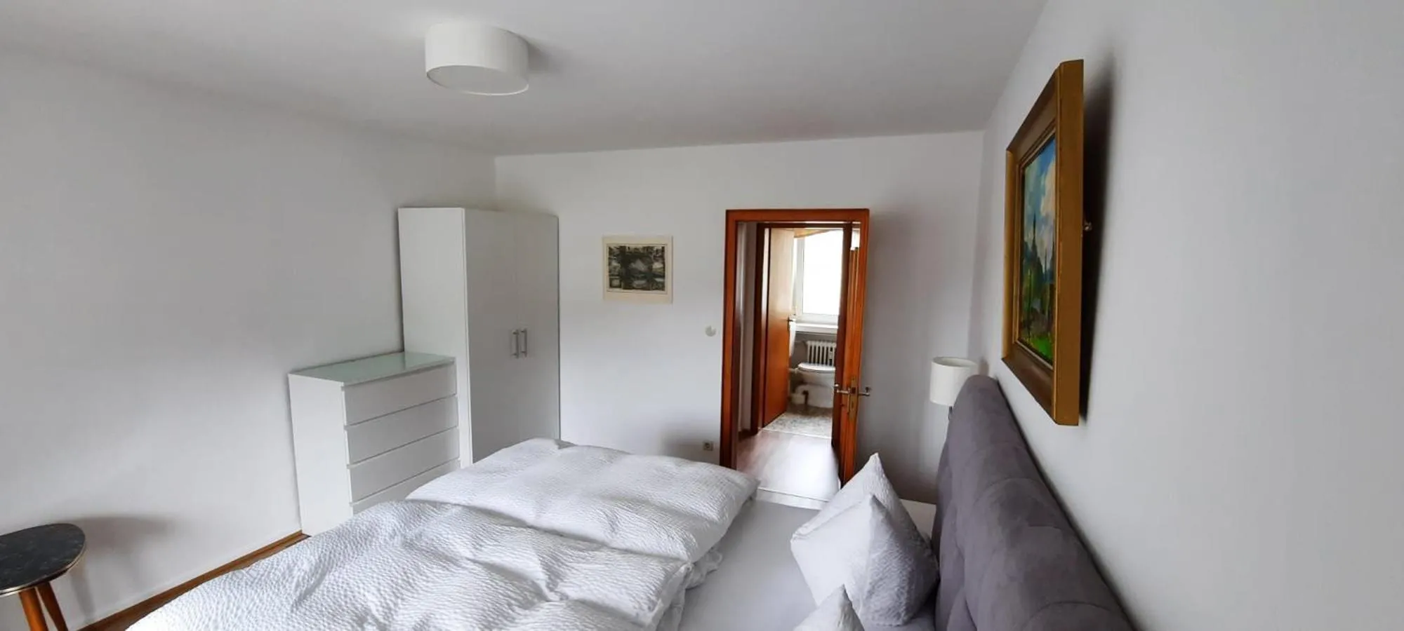 Bed in Pension Schneider