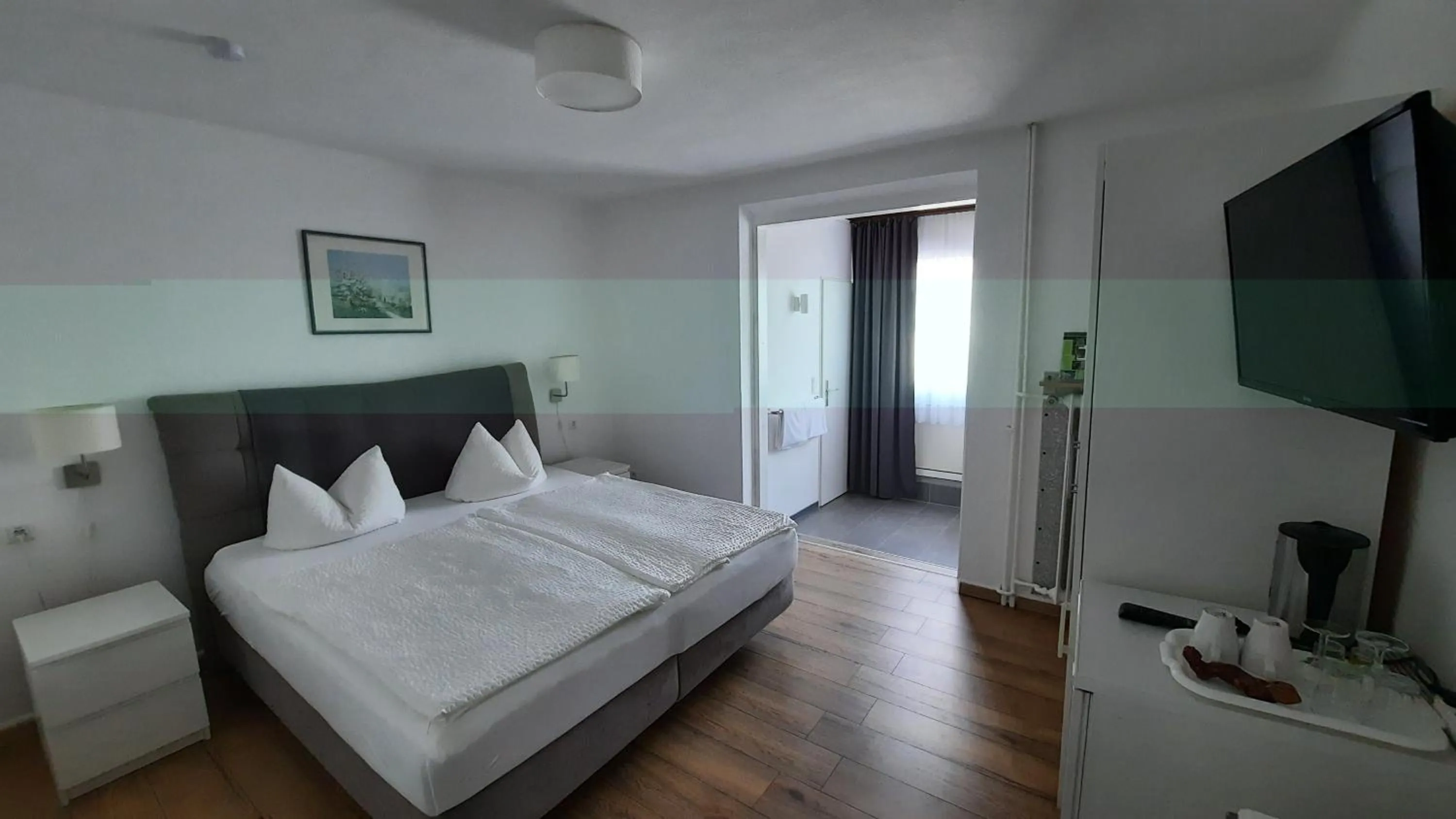 Bed in Pension Schneider