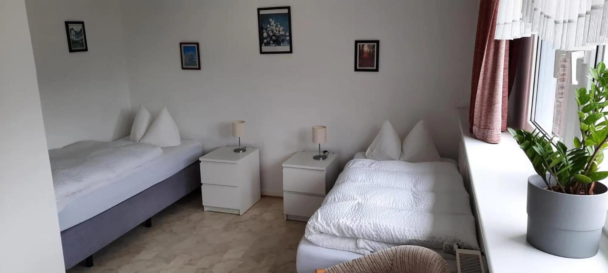 Bed in Pension Schneider