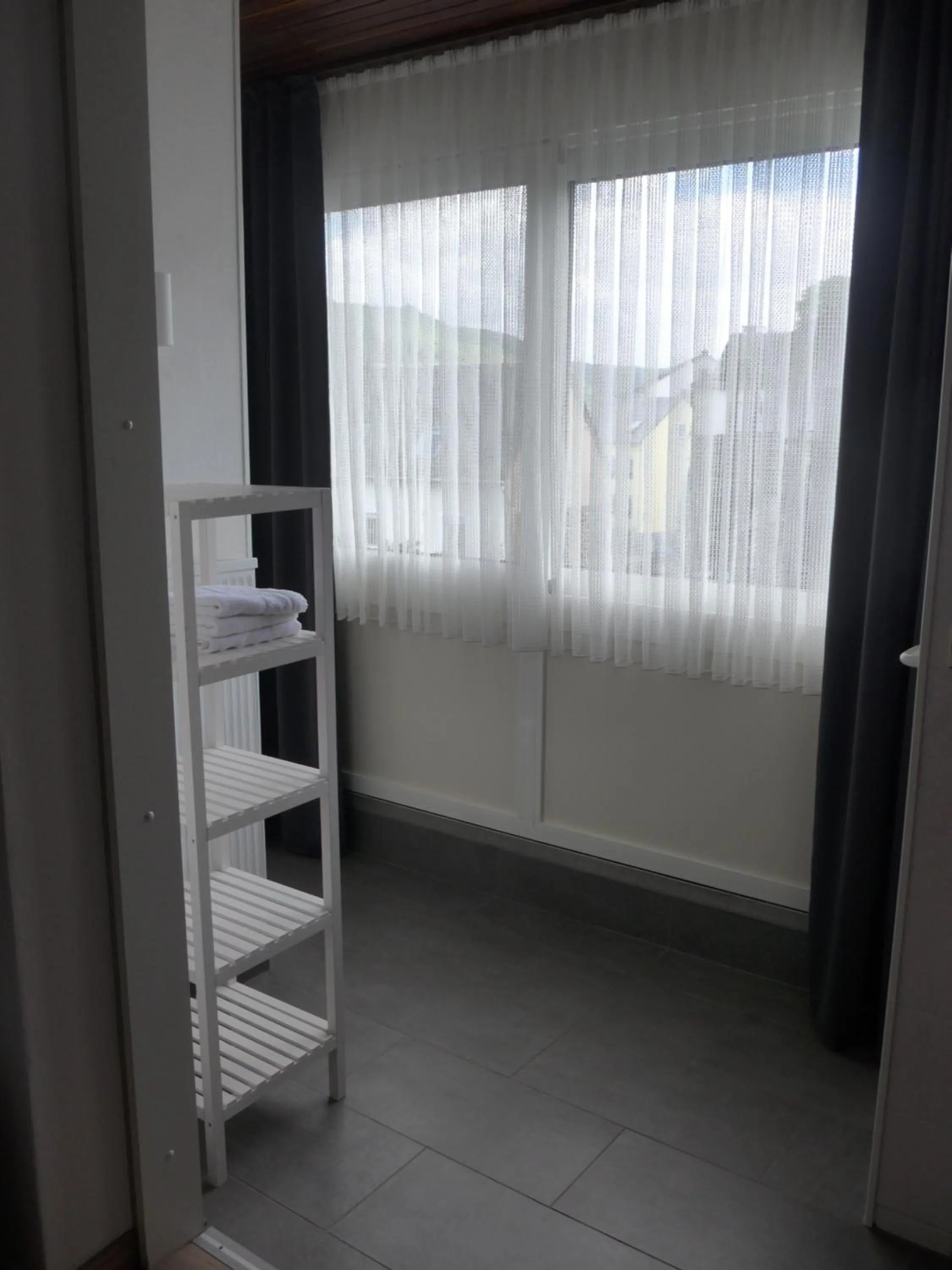 Property building, Bed in Pension Schneider