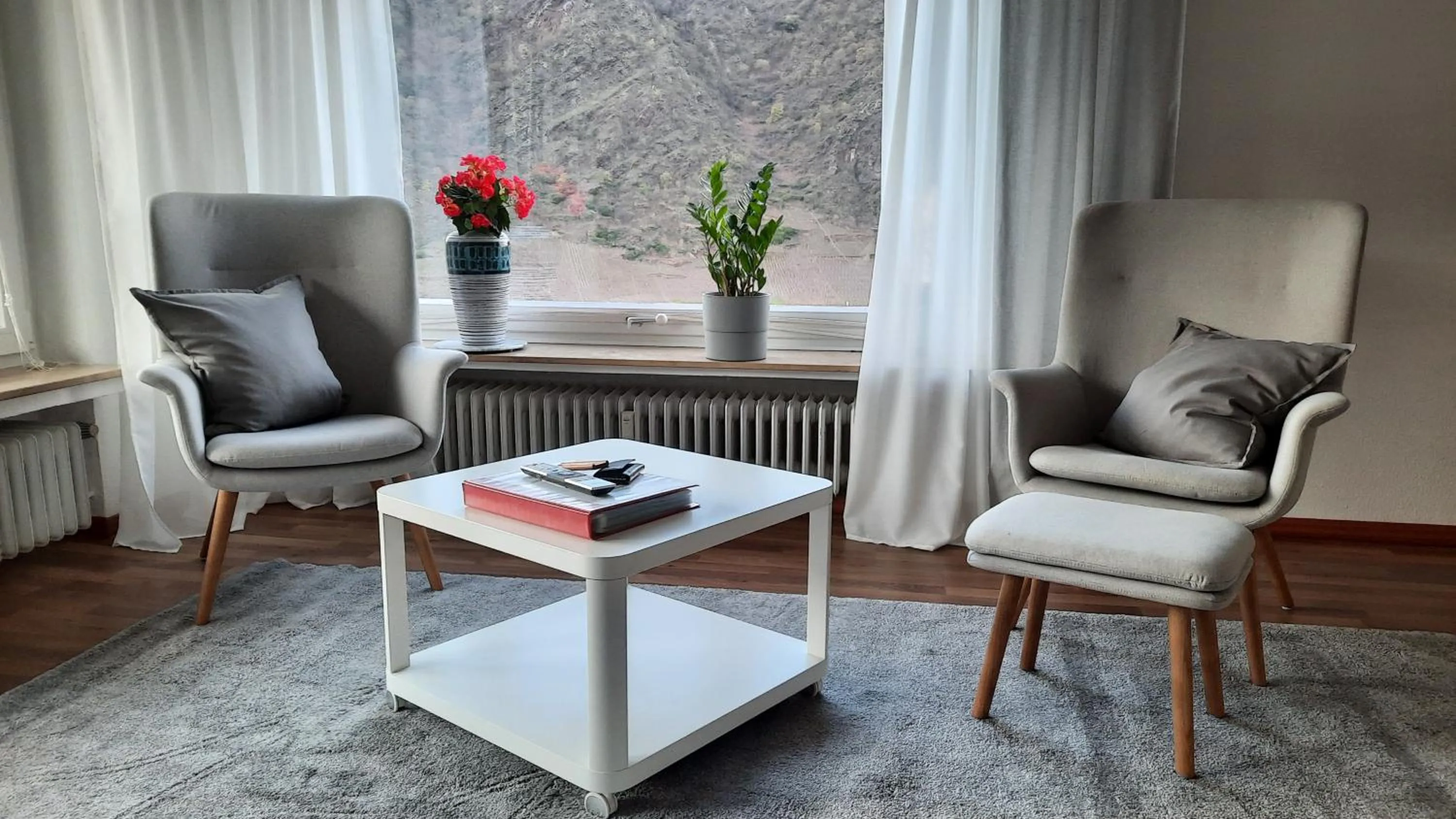 Living room in Pension Schneider