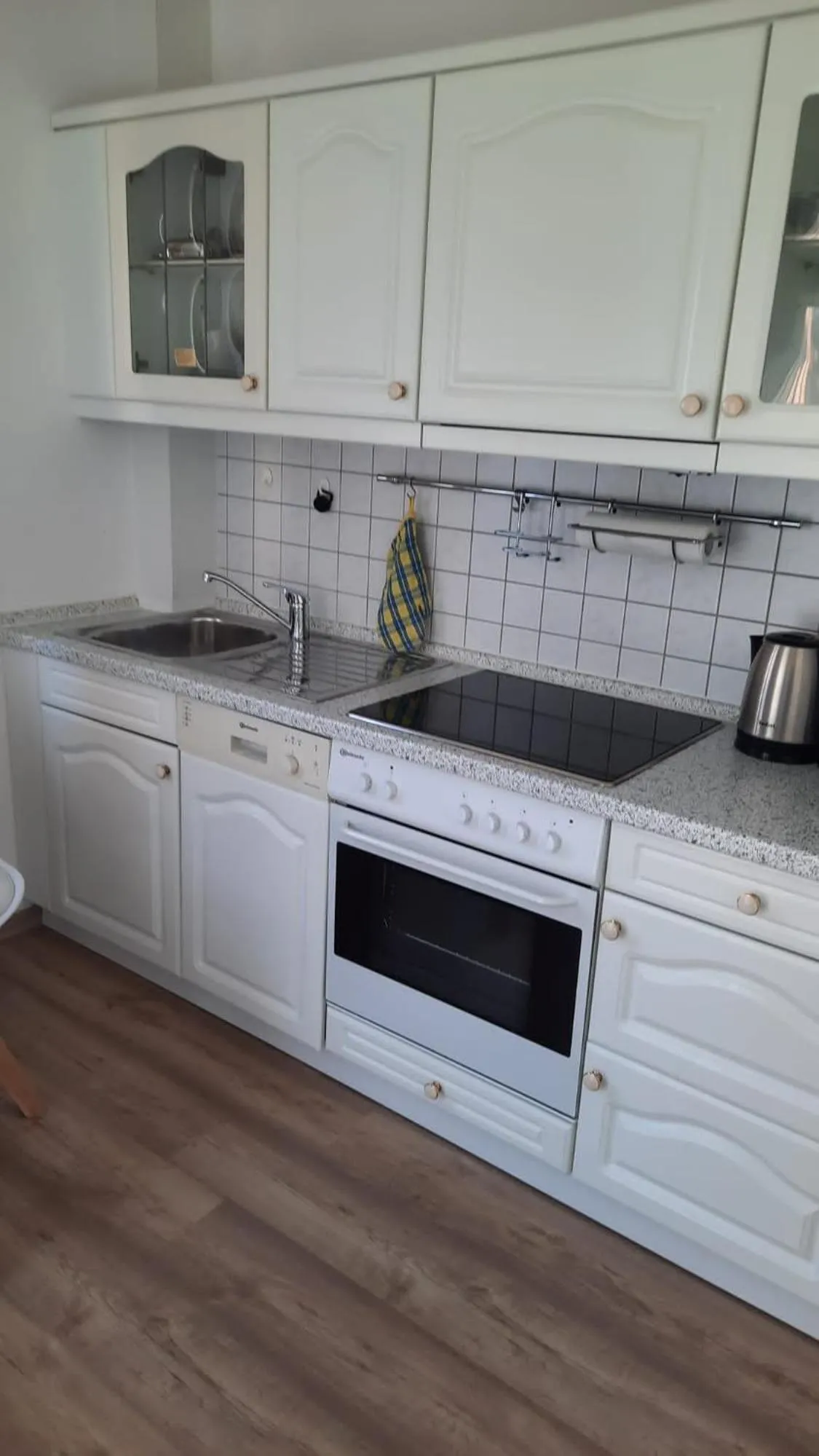 kitchen in Pension Schneider