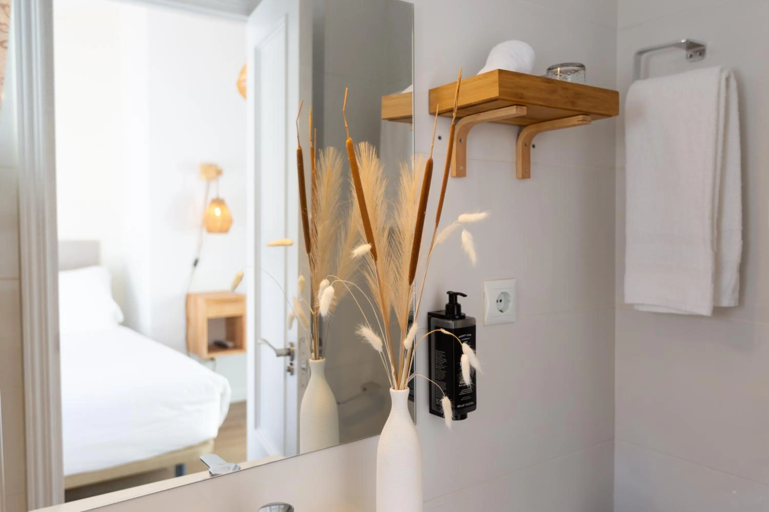 Bathroom, Bed in La Malagueña by Croma