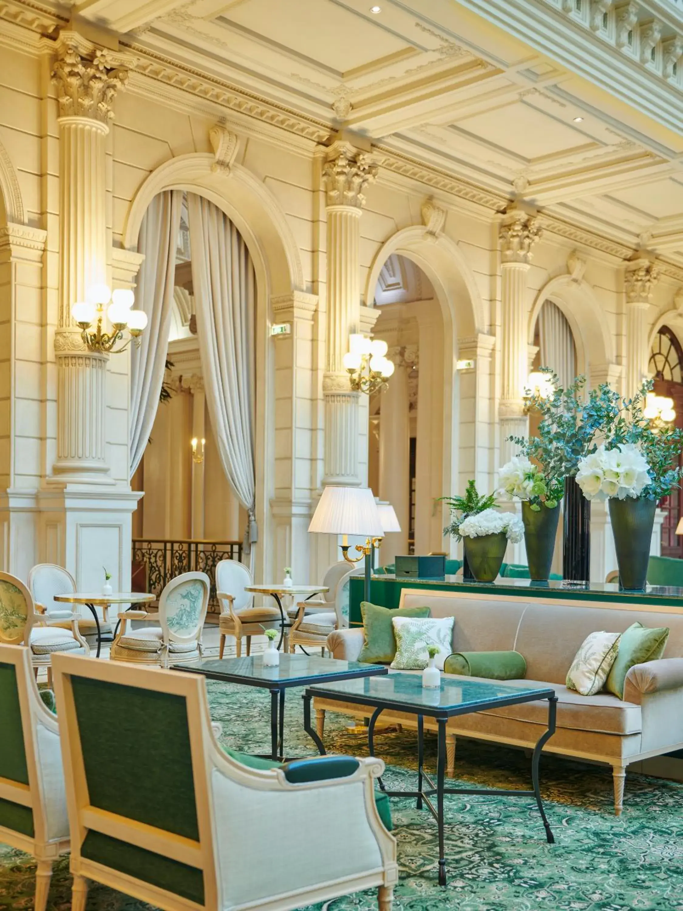 Lobby or reception in InterContinental Paris Le Grand by IHG Lobby or reception in InterContinental Paris Le Grand by IHG
