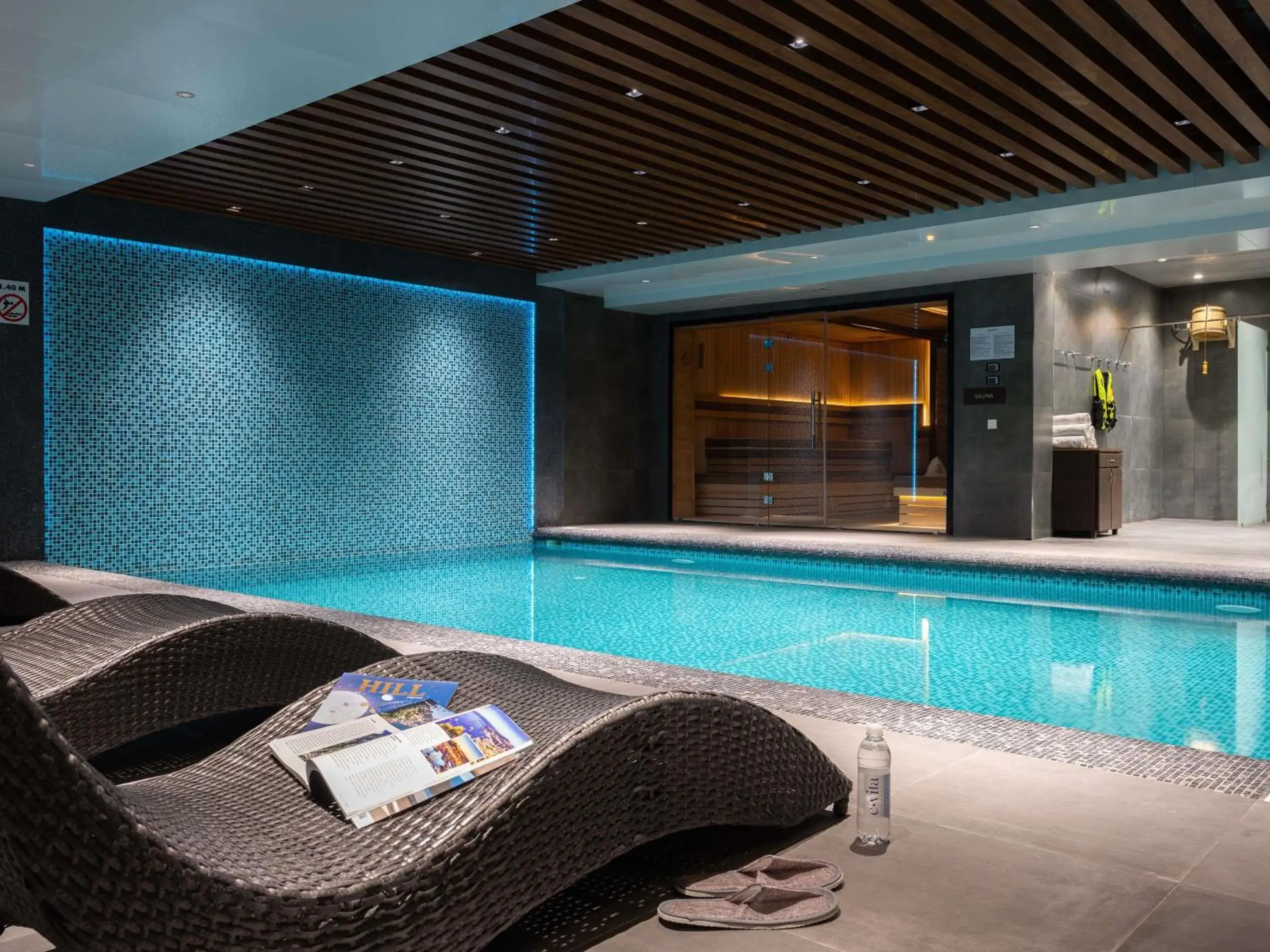 Pool view in Mövenpick Samarkand Pool view in Mövenpick Samarkand