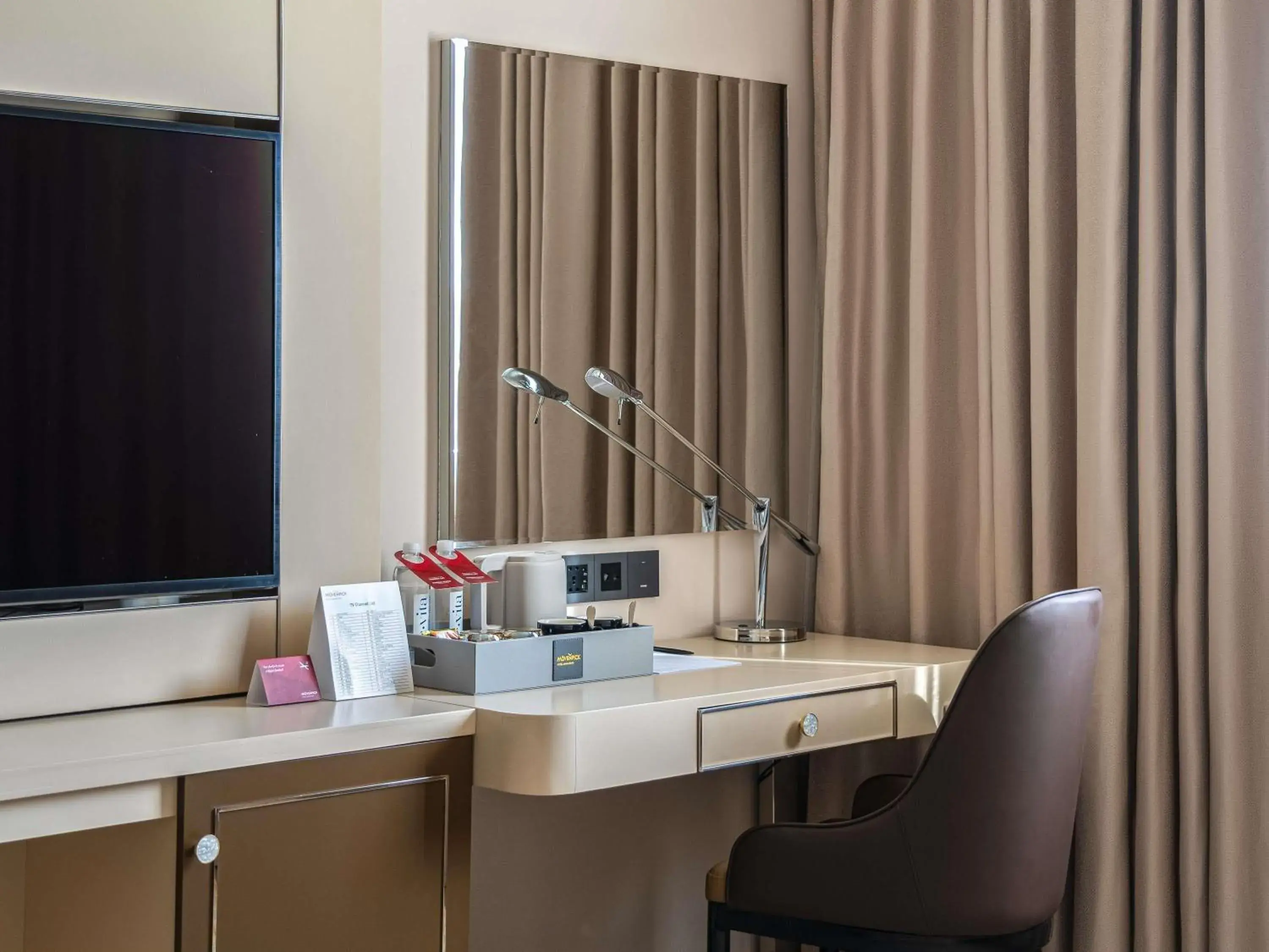 Bedroom in Mövenpick Samarkand Bedroom in Mövenpick Samarkand