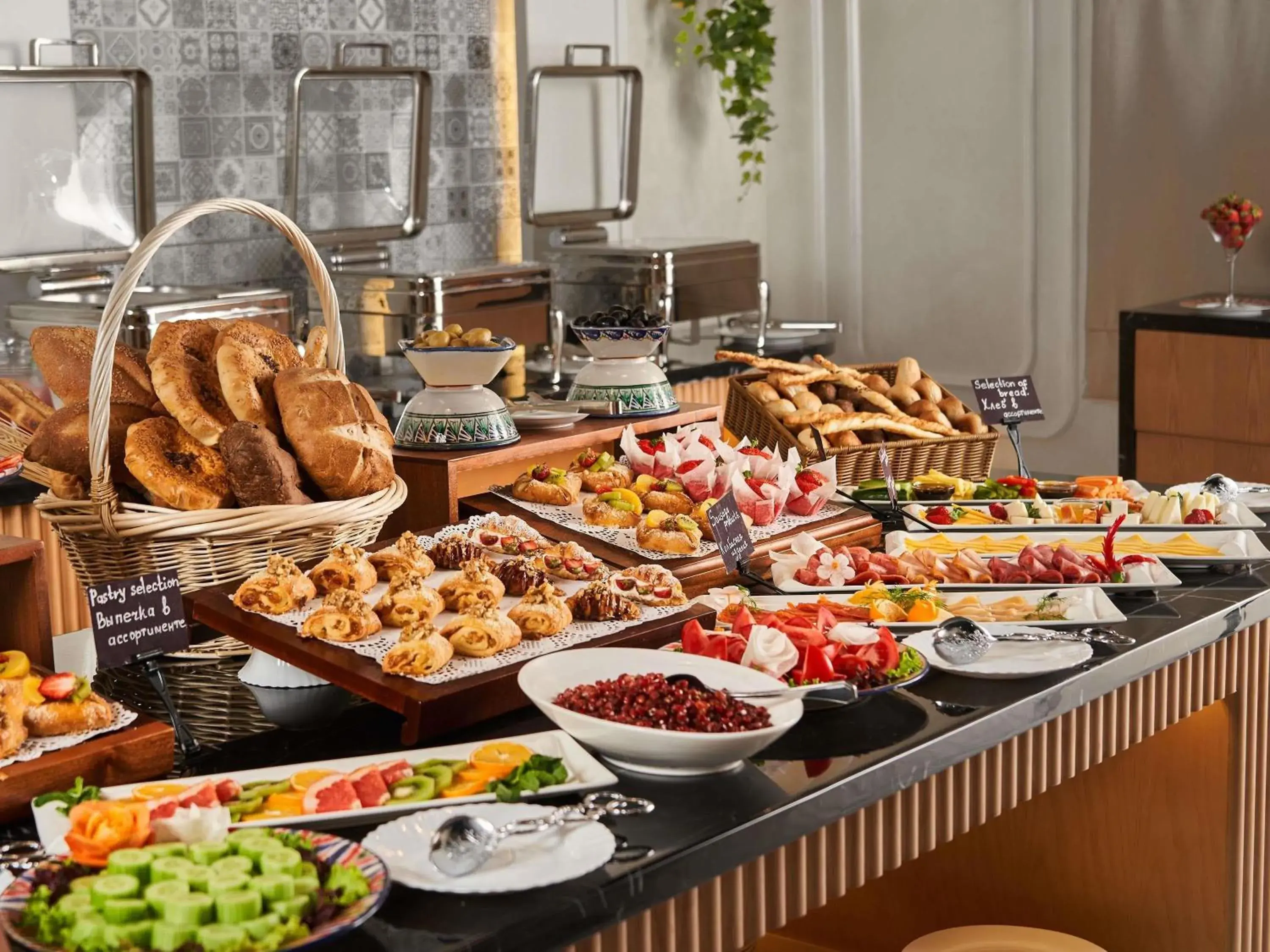 Breakfast in Mövenpick Samarkand Breakfast in Mövenpick Samarkand